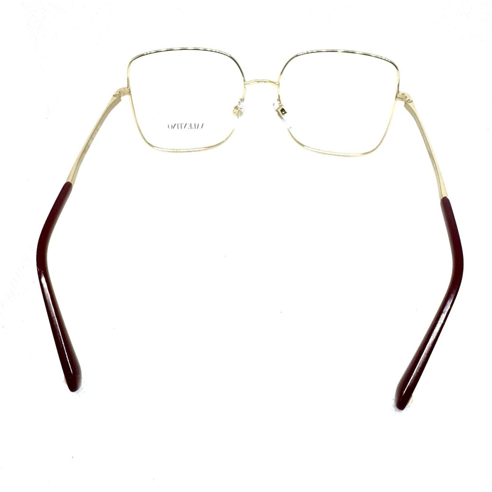 Valentino NIB VALENTINO VA1024 RED HAVANA LIGHT GOLD EYEGLASSESS 54-16 Size ONE SIZE - 6 Thumbnail