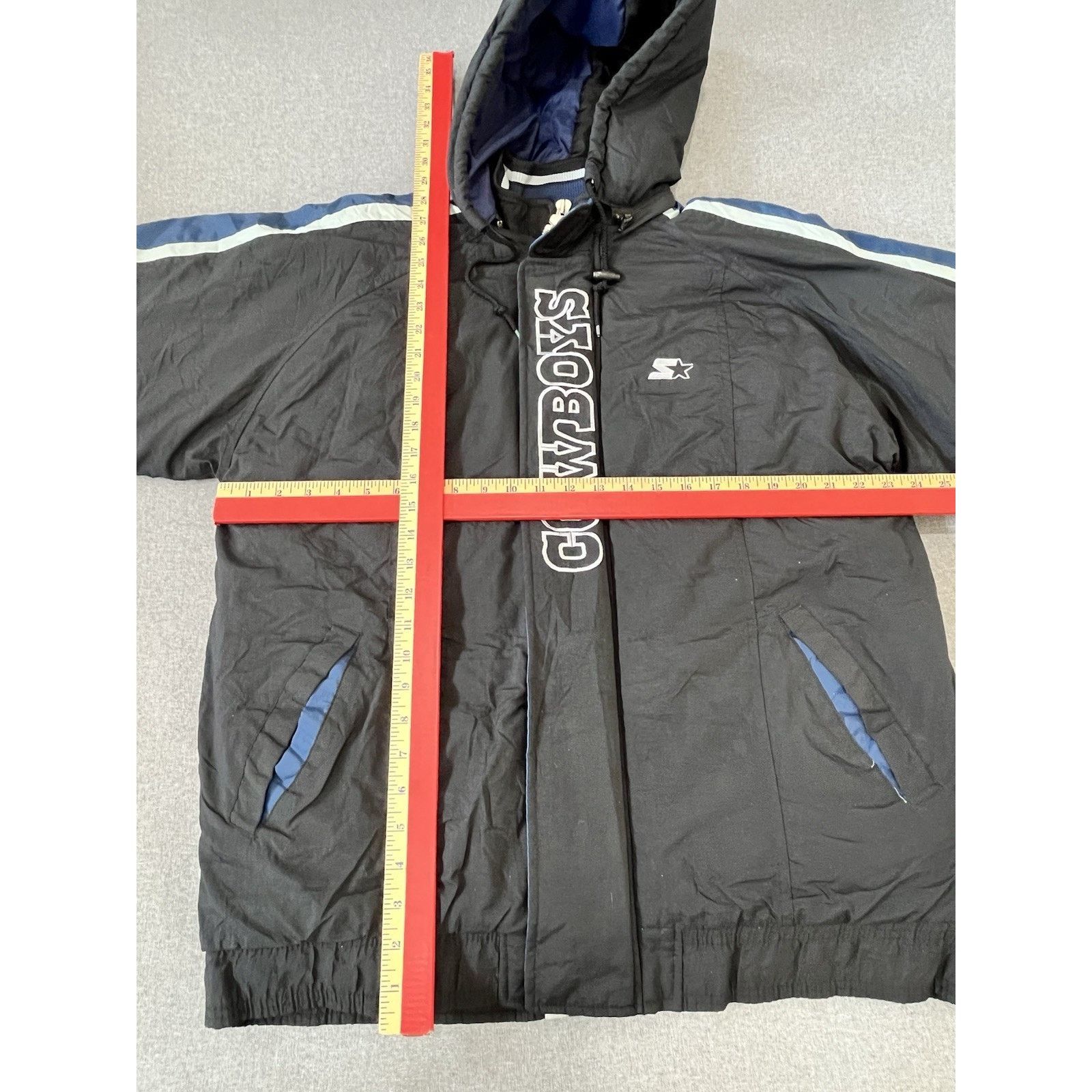 Starter Vintage 90s Dallas Cowboys Jacket Mens Size Medium Pro Line Size US M / EU 48-50 / 2 - 3 Thumbnail