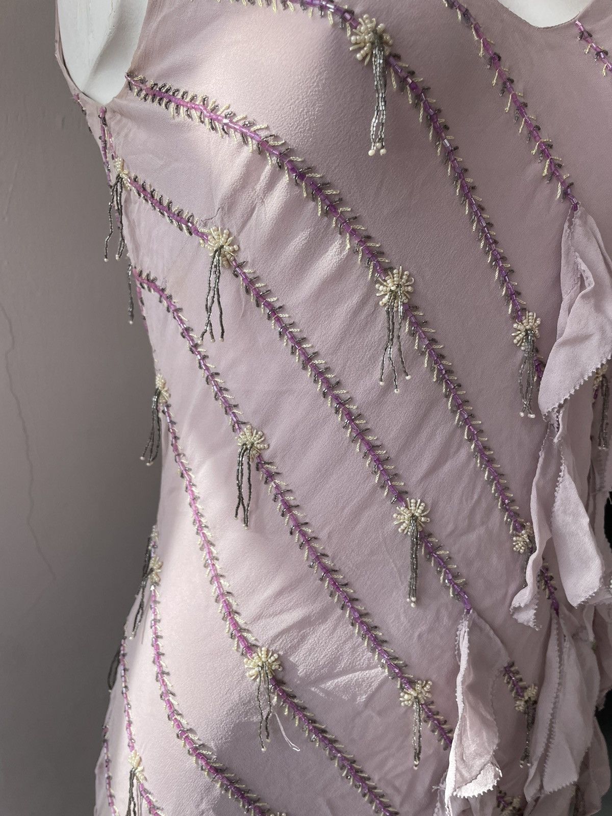 Vintage Italian silk dress Size S / US 4 / IT 40 - 9 Thumbnail