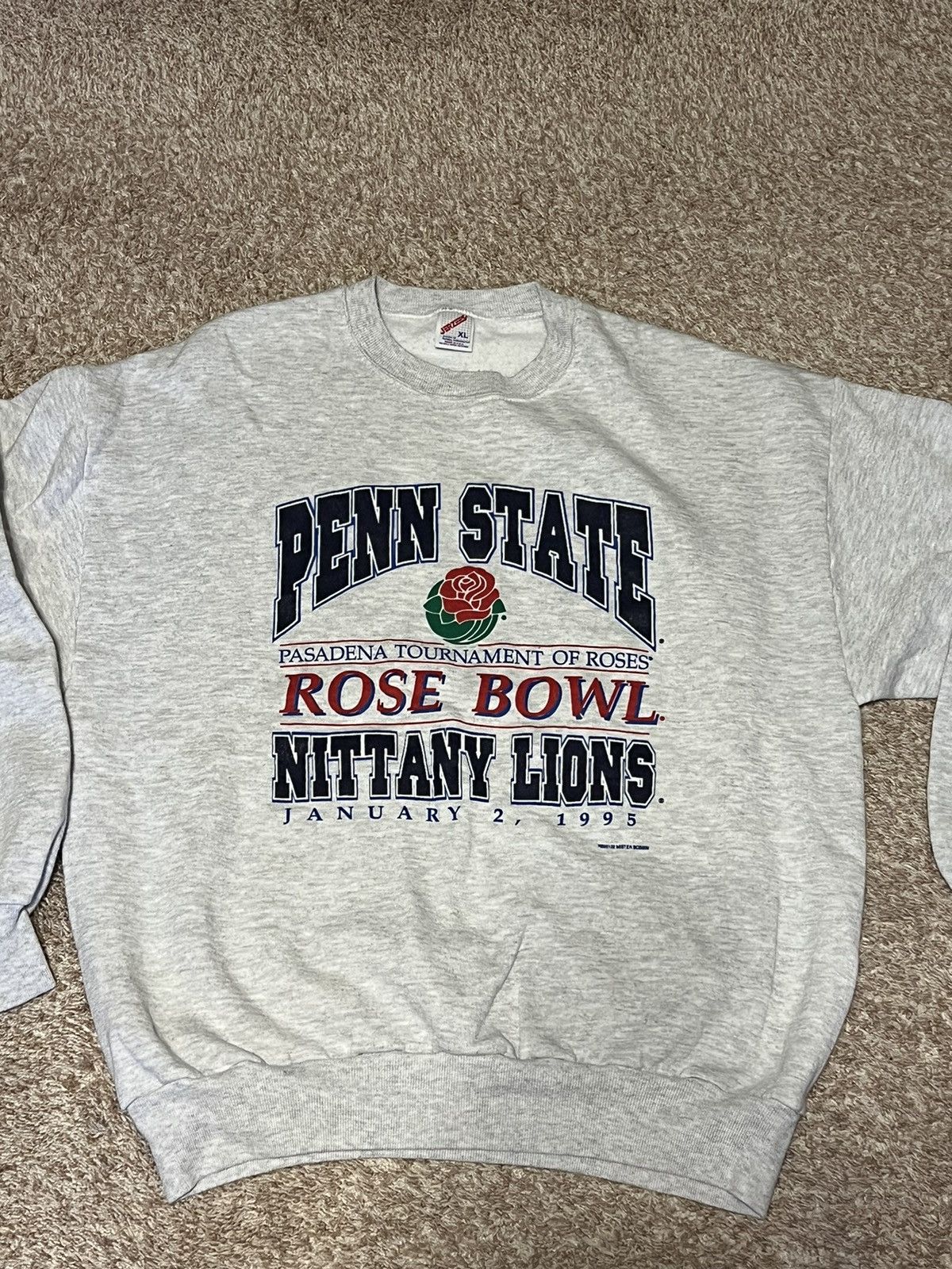 Jerzees Rose Bowl 1995 Sweatshirt Size US XL / EU 56 / 4 - 1 Thumbnail