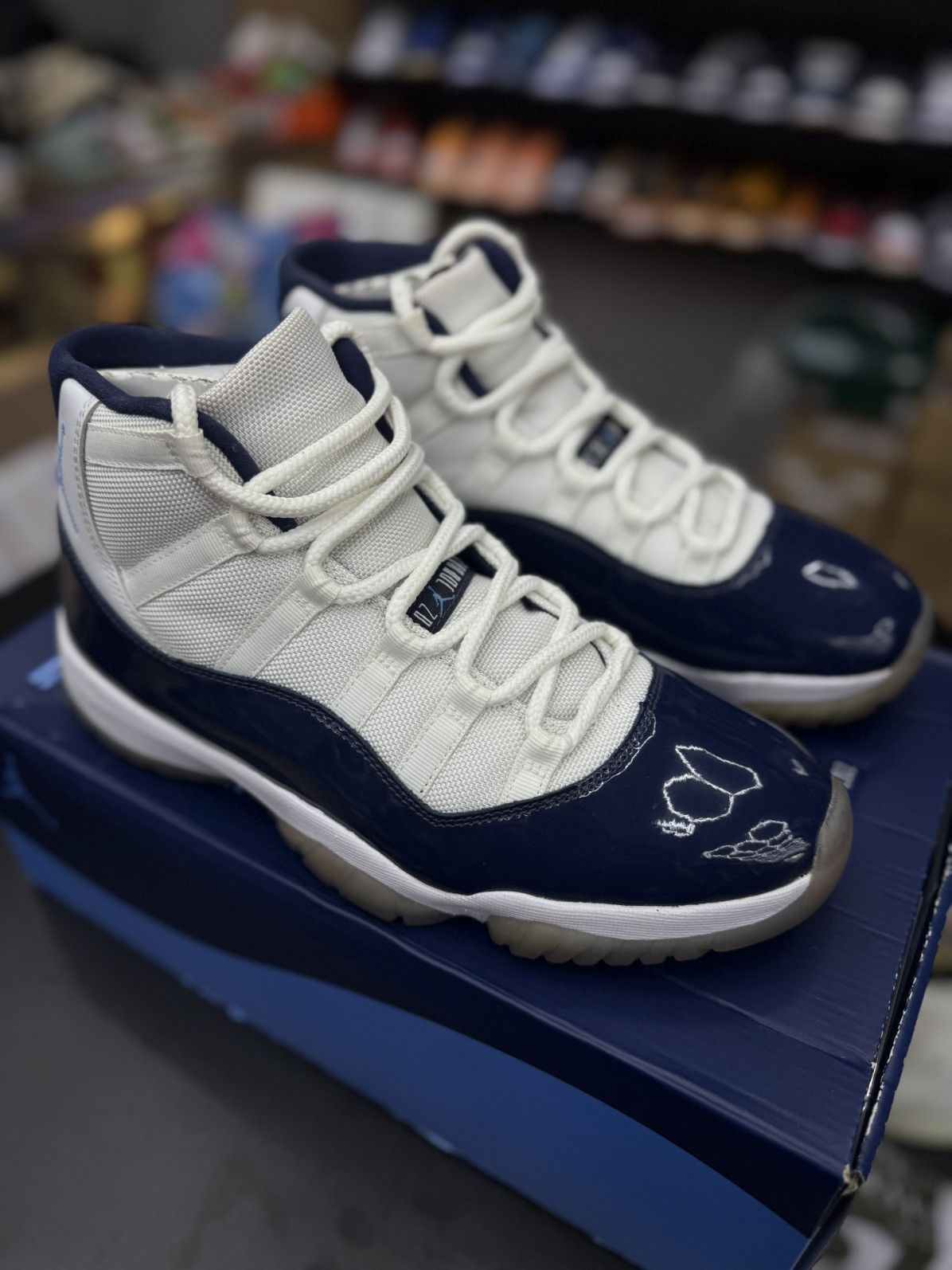 Jordan Brand Jordan 11 Win Like 82 (378037-123) Size 10.5 🧼 Size US 10.5 / EU 43-44 - 6 Thumbnail