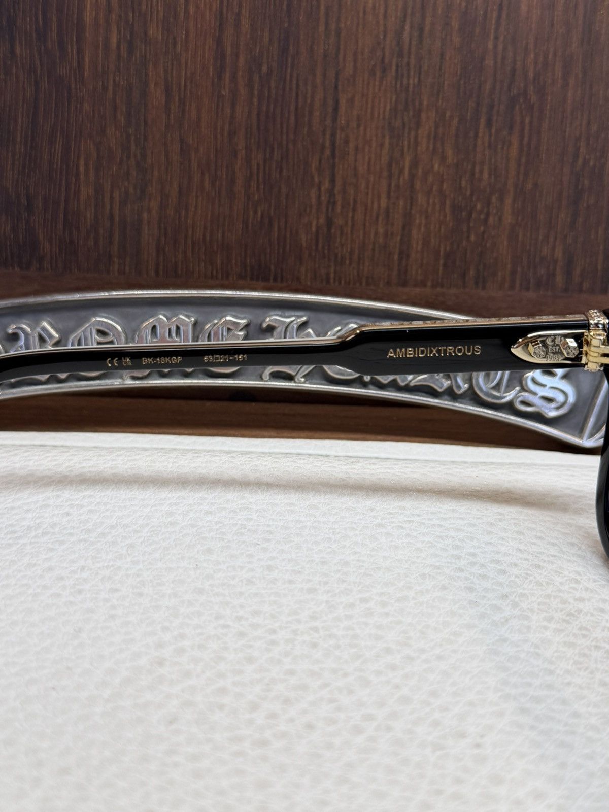 Chrome Hearts Chrome Hearts Ambidixtrous Glasses Size ONE SIZE - 11 Thumbnail