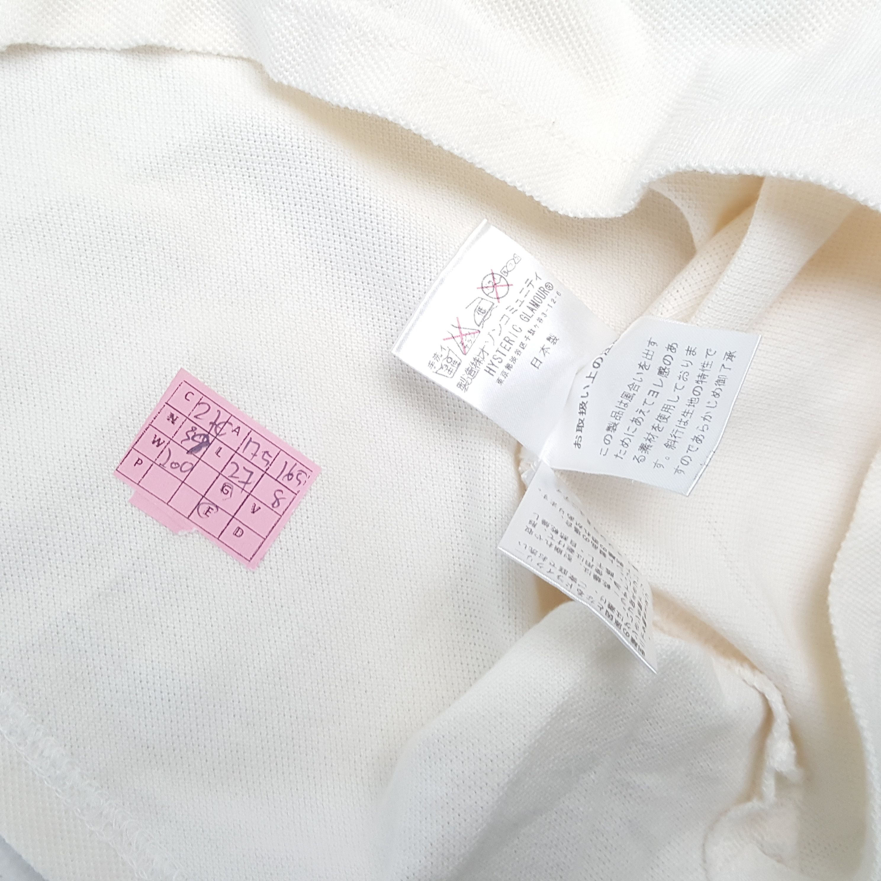 Hysteric Glamour × Japanese Brand × Vintage HYSTERIC GLAMOUR Japanese Brand Polos Size S / US 4 / IT 40 - 5 Thumbnail