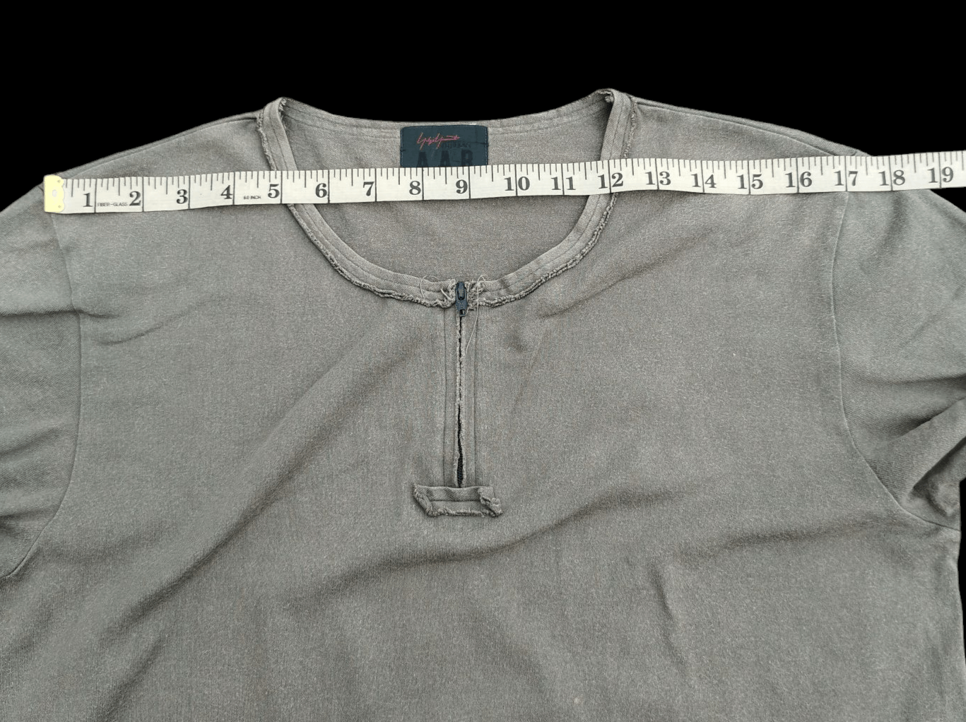 Japanese Brand × Yohji Yamamoto Vintage A.A.R by yohji yamamoto zip t-shirt Size US M / EU 48-50 / 2 - 8 Thumbnail