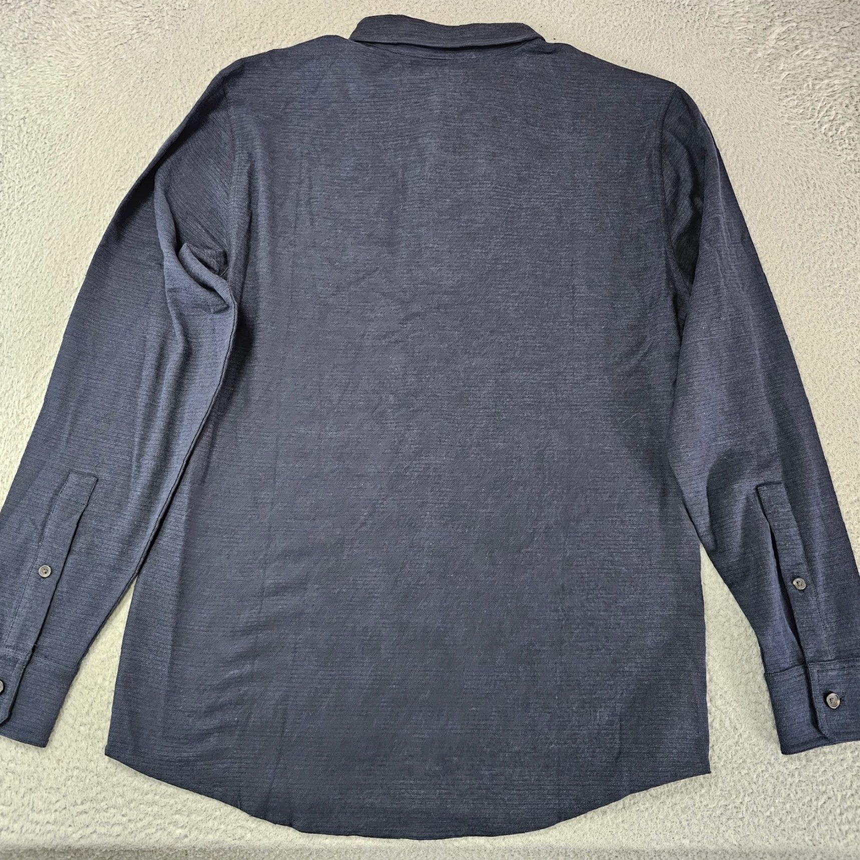 Vintage 32 Degrees Flannel Shirt Mens Small Blue Cotton Blend Lightweight Soft Stretch Shirt Size US S / EU 44-46 / 1 - 7 Thumbnail