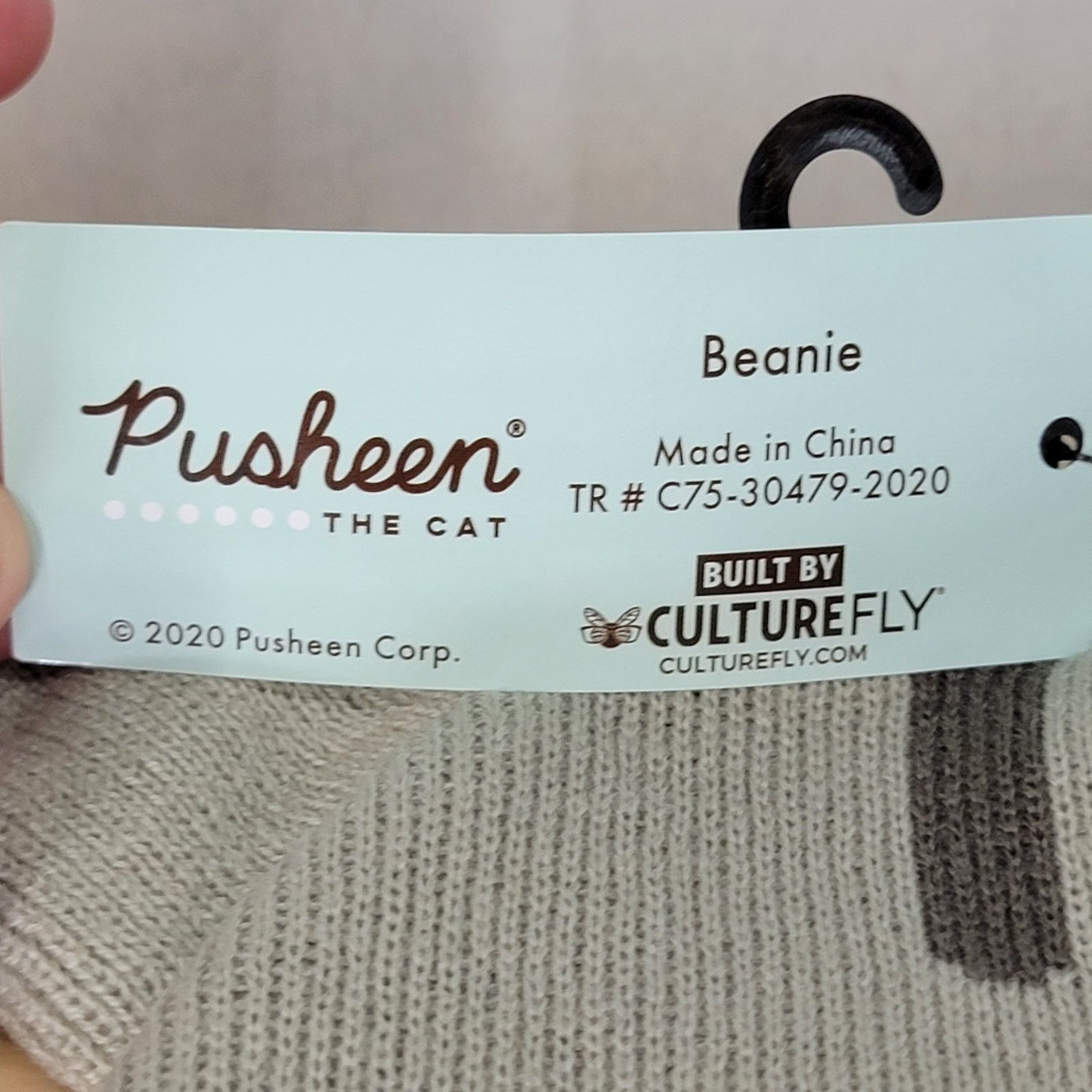 Other Pusheen by Culturefly Knit Trapper Beanie w/ Tassels- OS NEW Size ONE SIZE - 9 Thumbnail