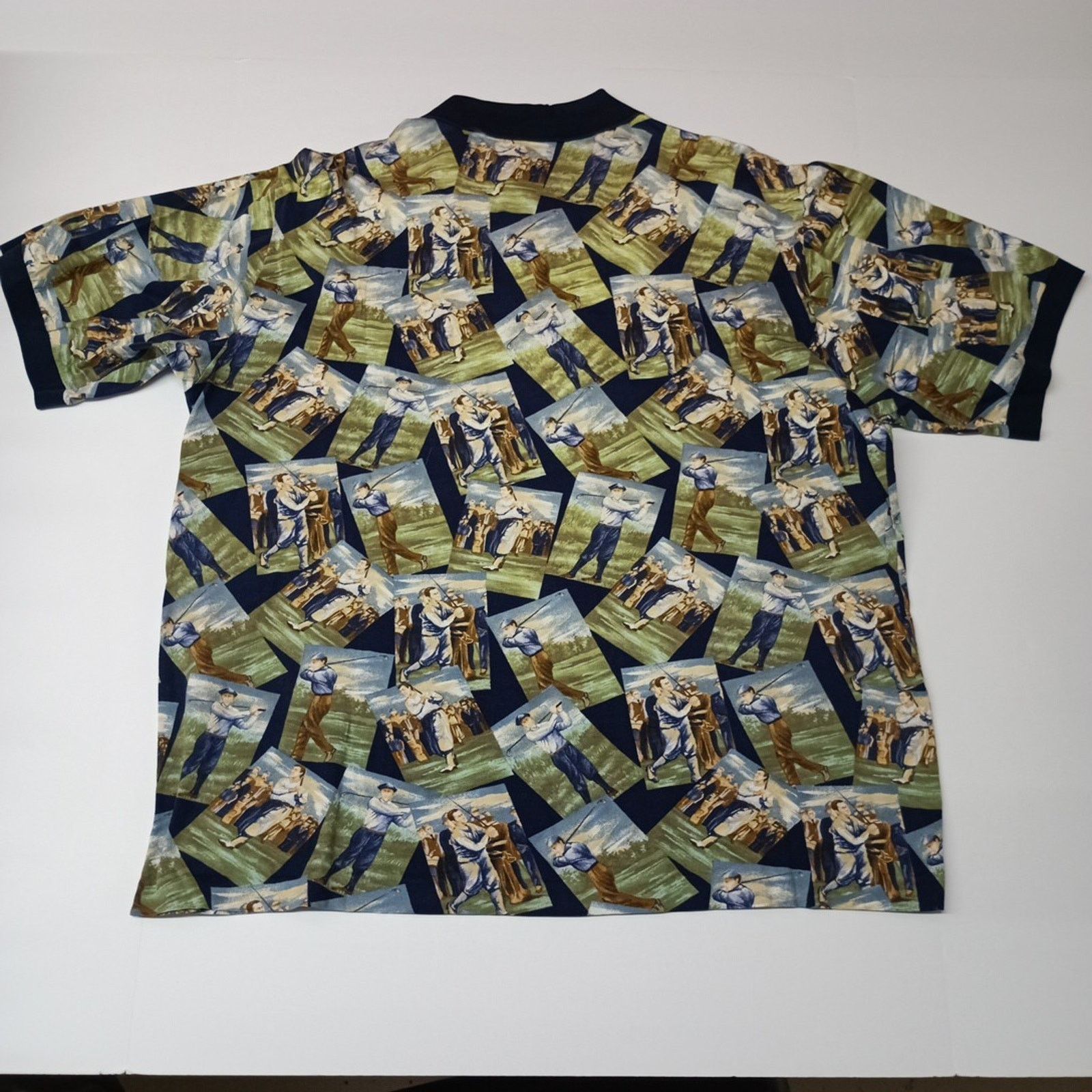 Bobby Jones Bobby Jones Pebble Beach Polo Shirt Men's XL Made in Italy Size US XL / EU 56 / 4 - 6 Thumbnail