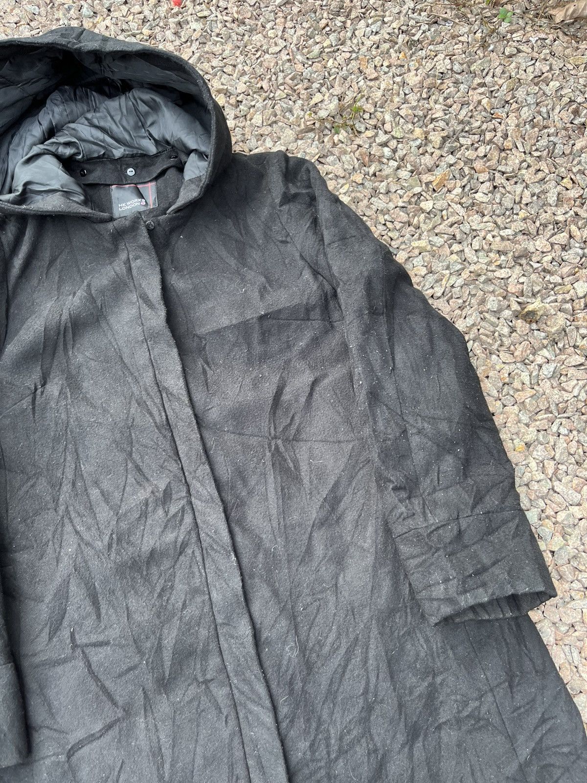 Hiroko Koshino Homme 💥HK London Wool Long LUXURIOUS FABRIC Archival Jackets Size US M / EU 48-50 / 2 - 2 Thumbnail