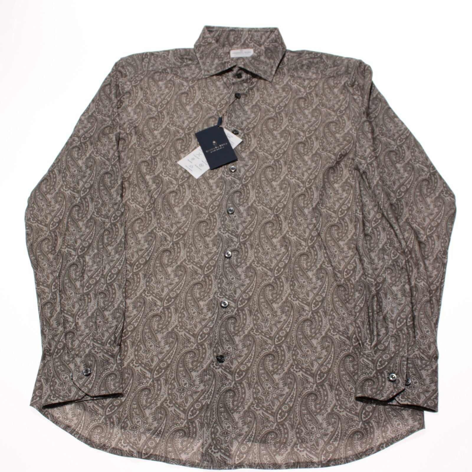Other Emanuel Berg New with tags Shirt Size L US In Brown Size US L / EU 52-54 / 3 - 3 Thumbnail