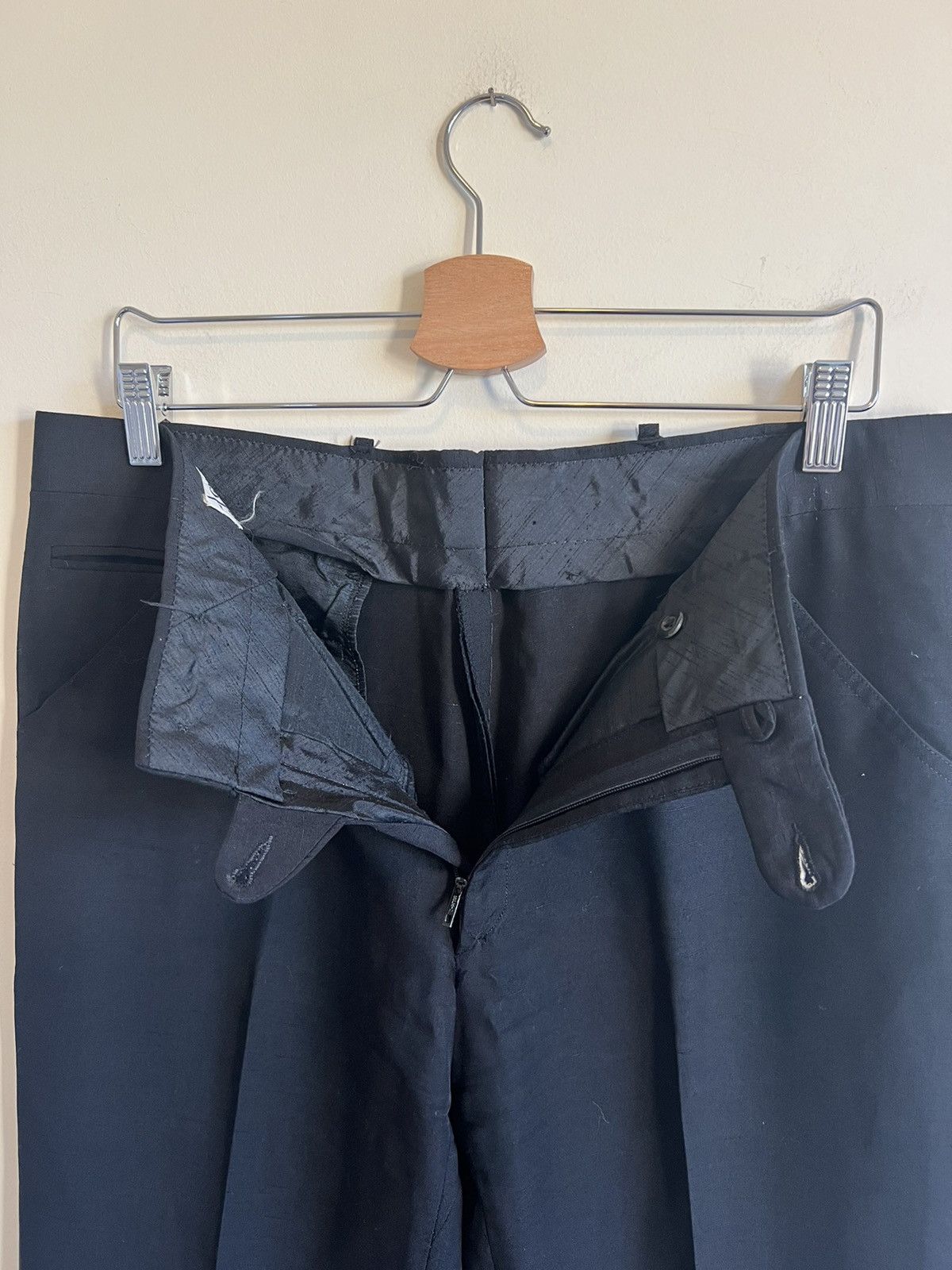 Givenchy Givenchy Paris Gentleman Flared Wide Leg Pants Size US 32 / EU 48 - 3 Thumbnail