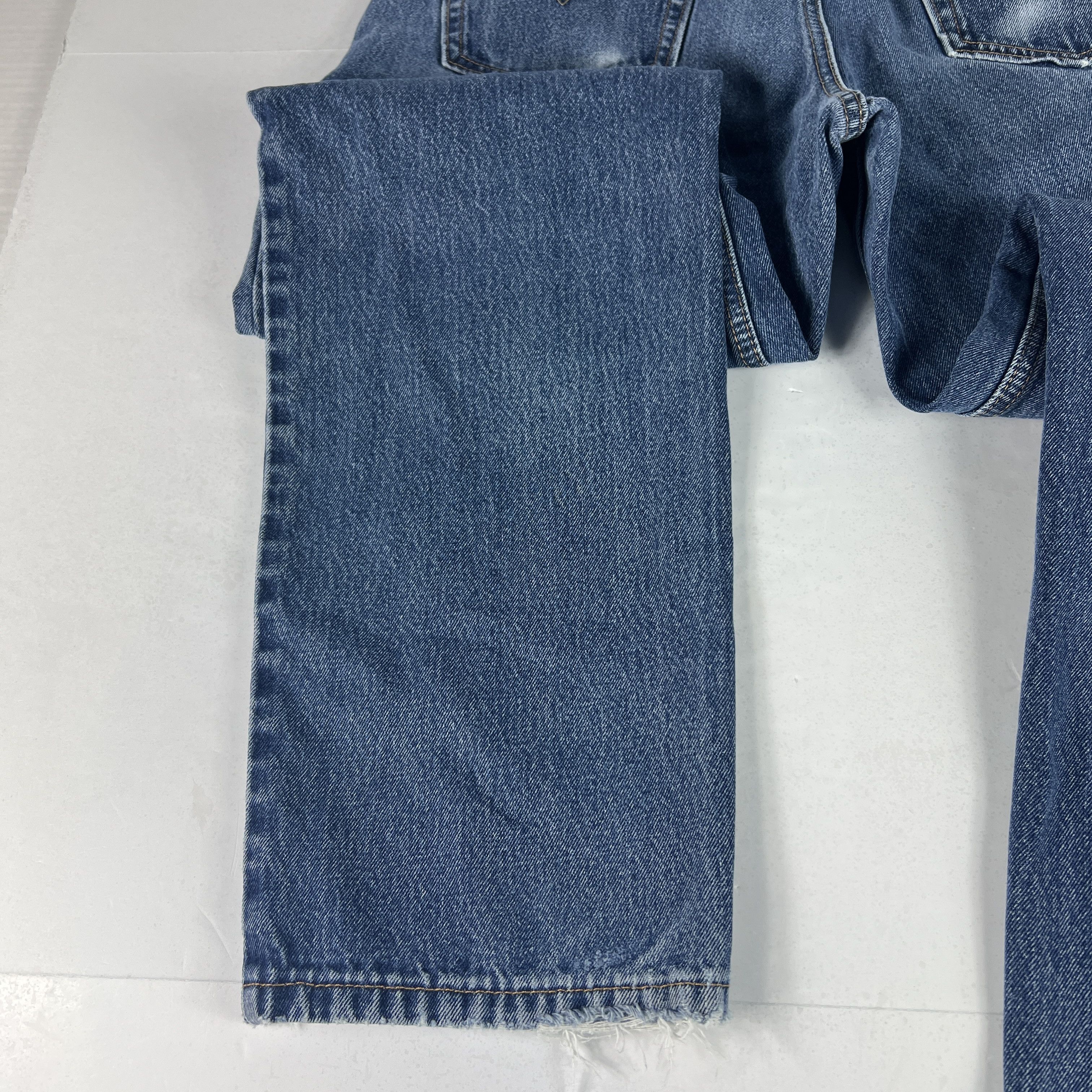 Levi's Levi's Jeans 550 Relaxed Fit Straight Leg Blue Denim Size US 33 - 18 Thumbnail