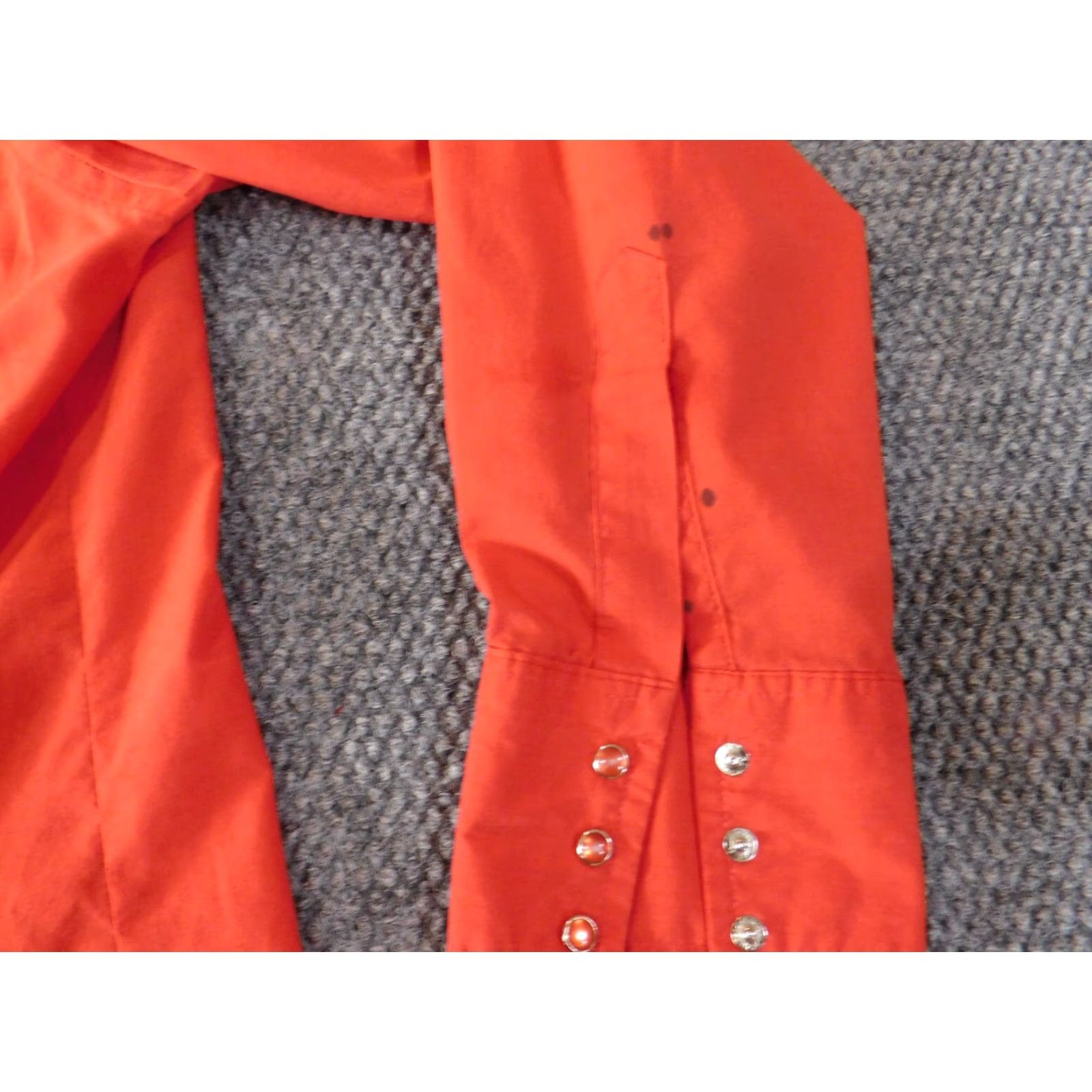 Wrangler Wrangler Shirt Mens 16.5 Red Cowboy Button-Up Long Sleeve Collared Knit Cotton Western Size US XL / EU 56 / 4 - 6 Thumbnail