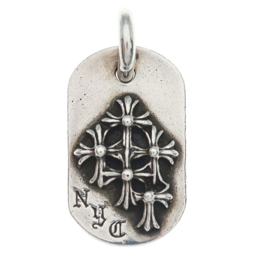 Chrome Hearts Chrome Hearts Raised Dog Tag Necklace Silver NYC Size ONE SIZE - 1 Thumbnail
