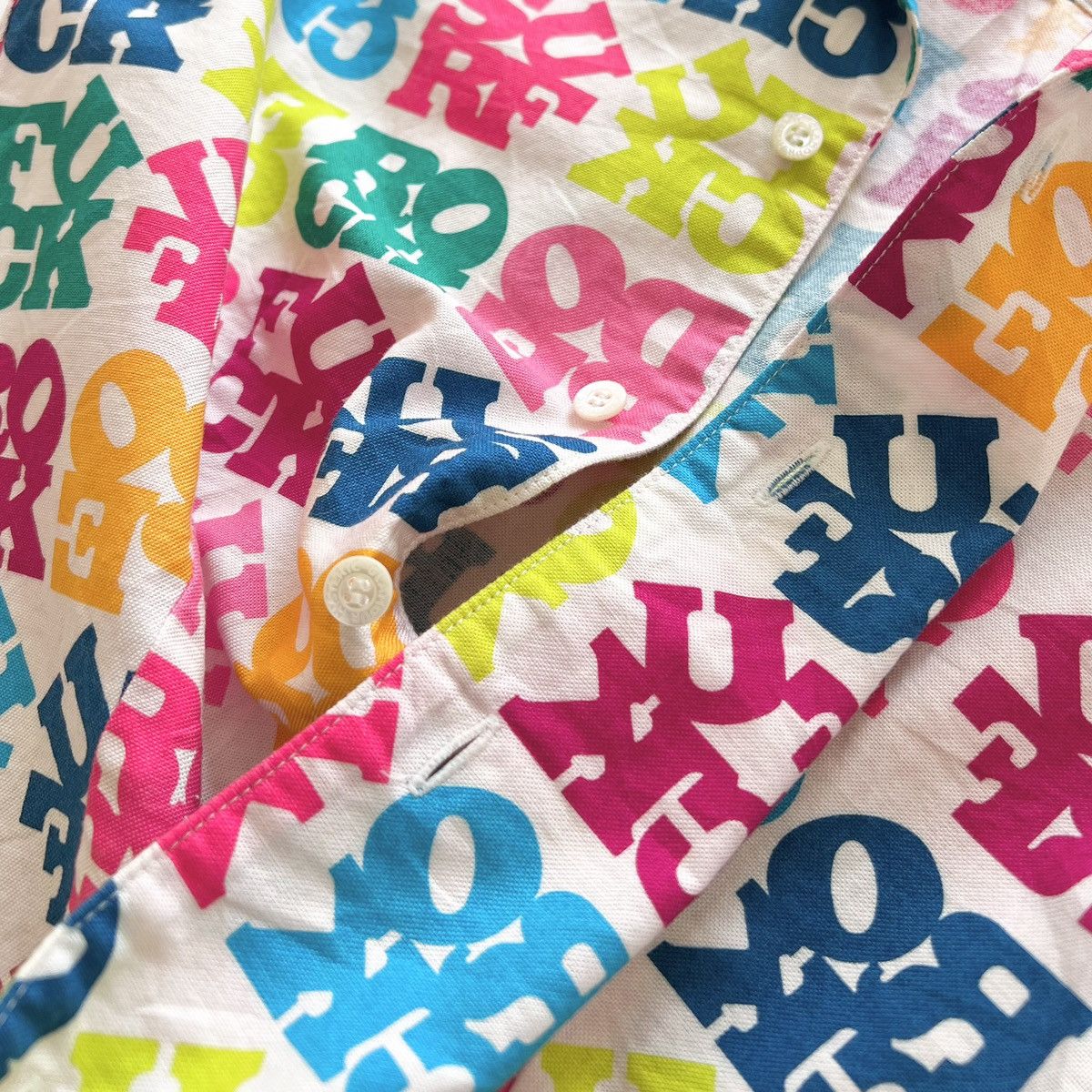 Beauty Beast × Hysteric Glamour × Japanese Brand Hysteric Glamour Logo Fuck Rock Shirt Size S / US 4 / IT 40 - 4 Thumbnail