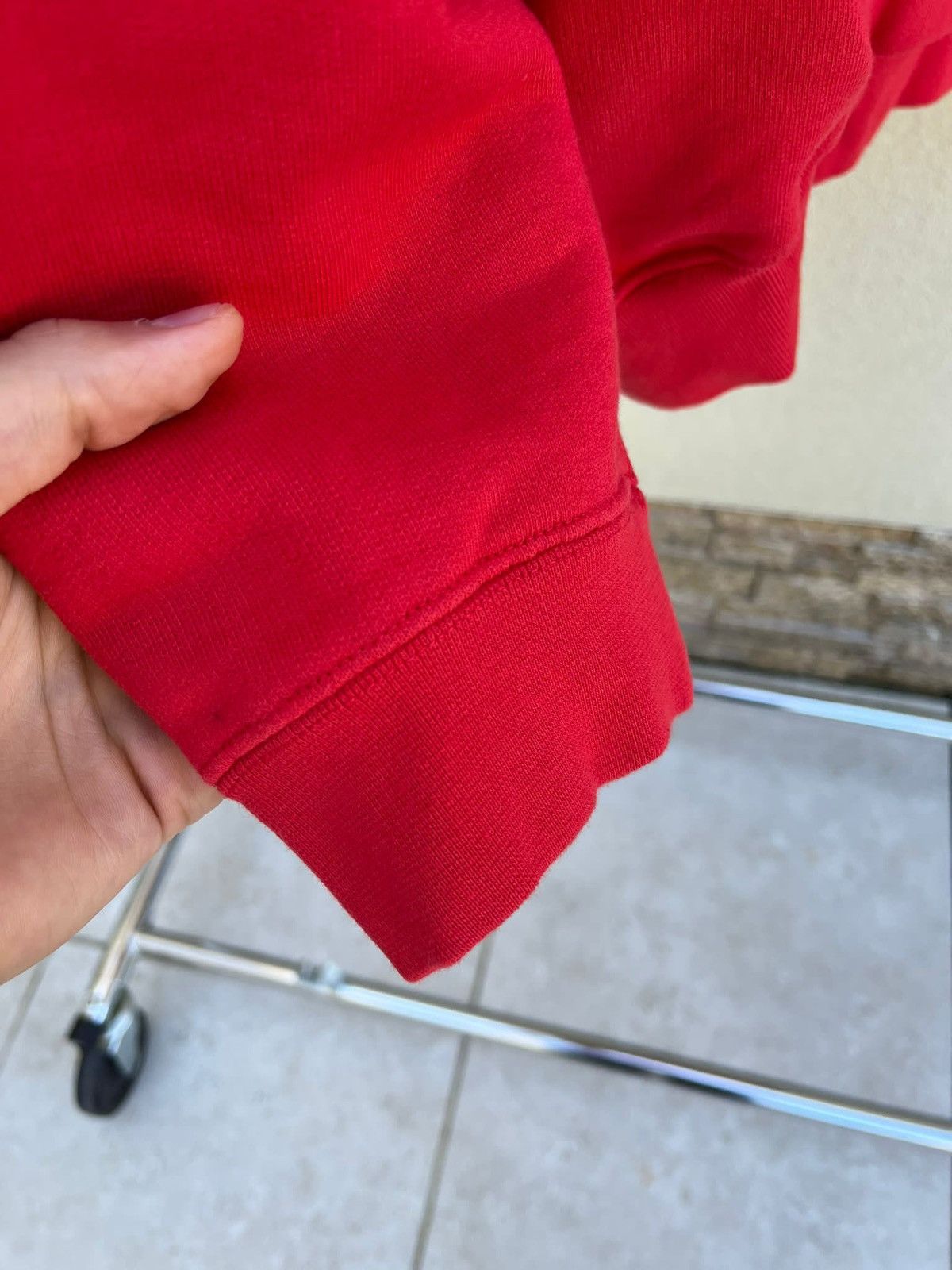 Tommy Hilfiger × Vetements Vetements x Tommy Oversized Hoodie in Red Size US S / EU 44-46 / 1 - 5 Thumbnail