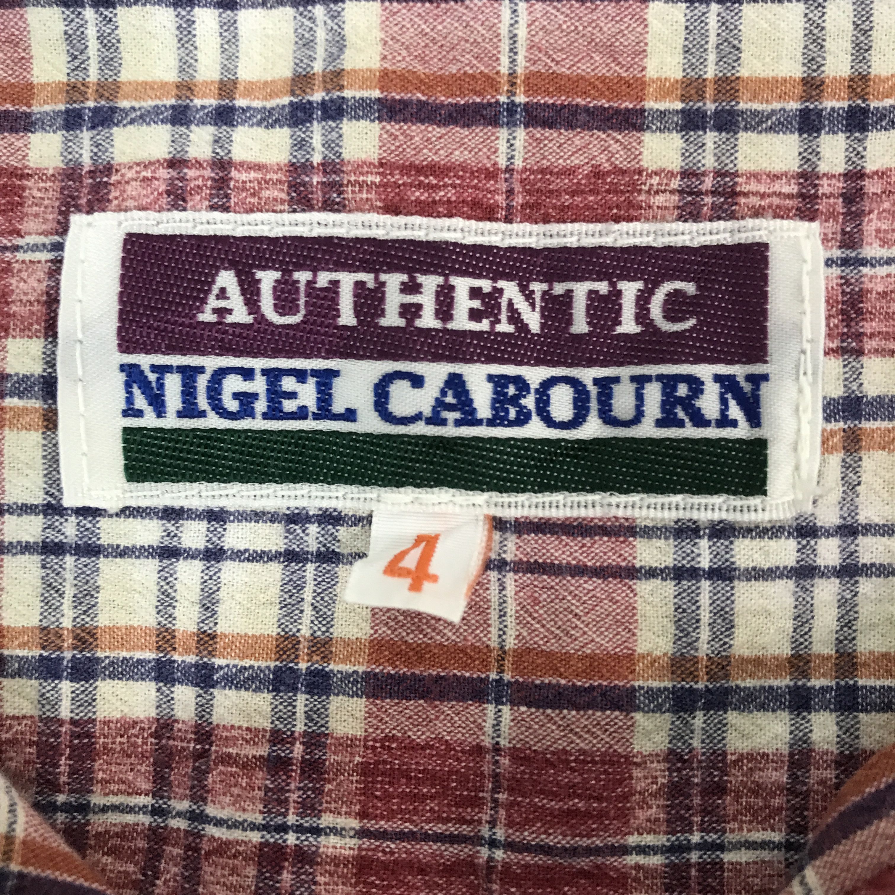 Nigel Cabourn nigel cabourn deign Tartan tyle button shirt Size US XL / EU 56 / 4 - 7 Thumbnail