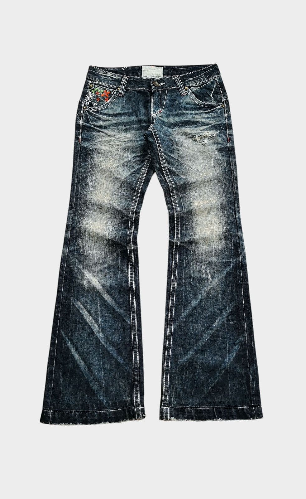 5351 REPAIR CRUSH DENIM BL 【公式通販】