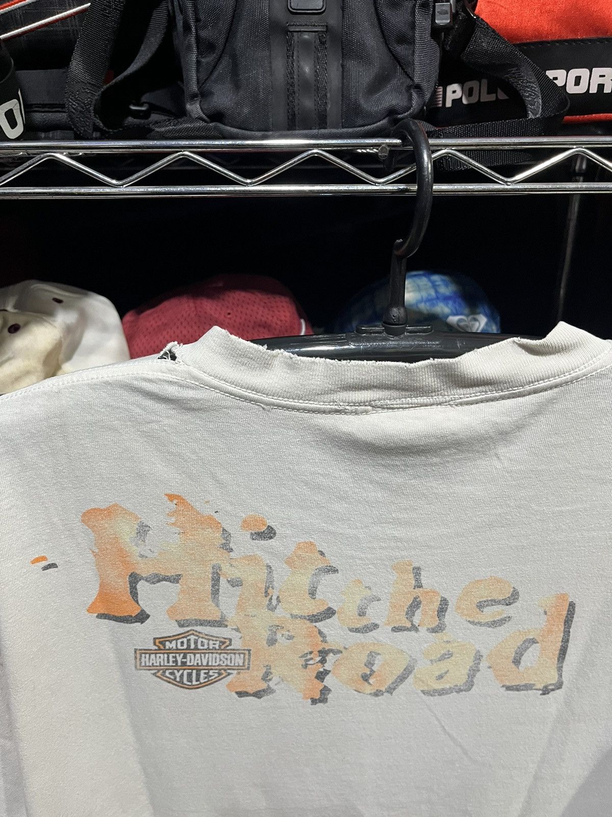 Harley Davidson Harley Davidson HD Hit The Road Tee 1998s Size US XL / EU 56 / 4 - 7 Thumbnail