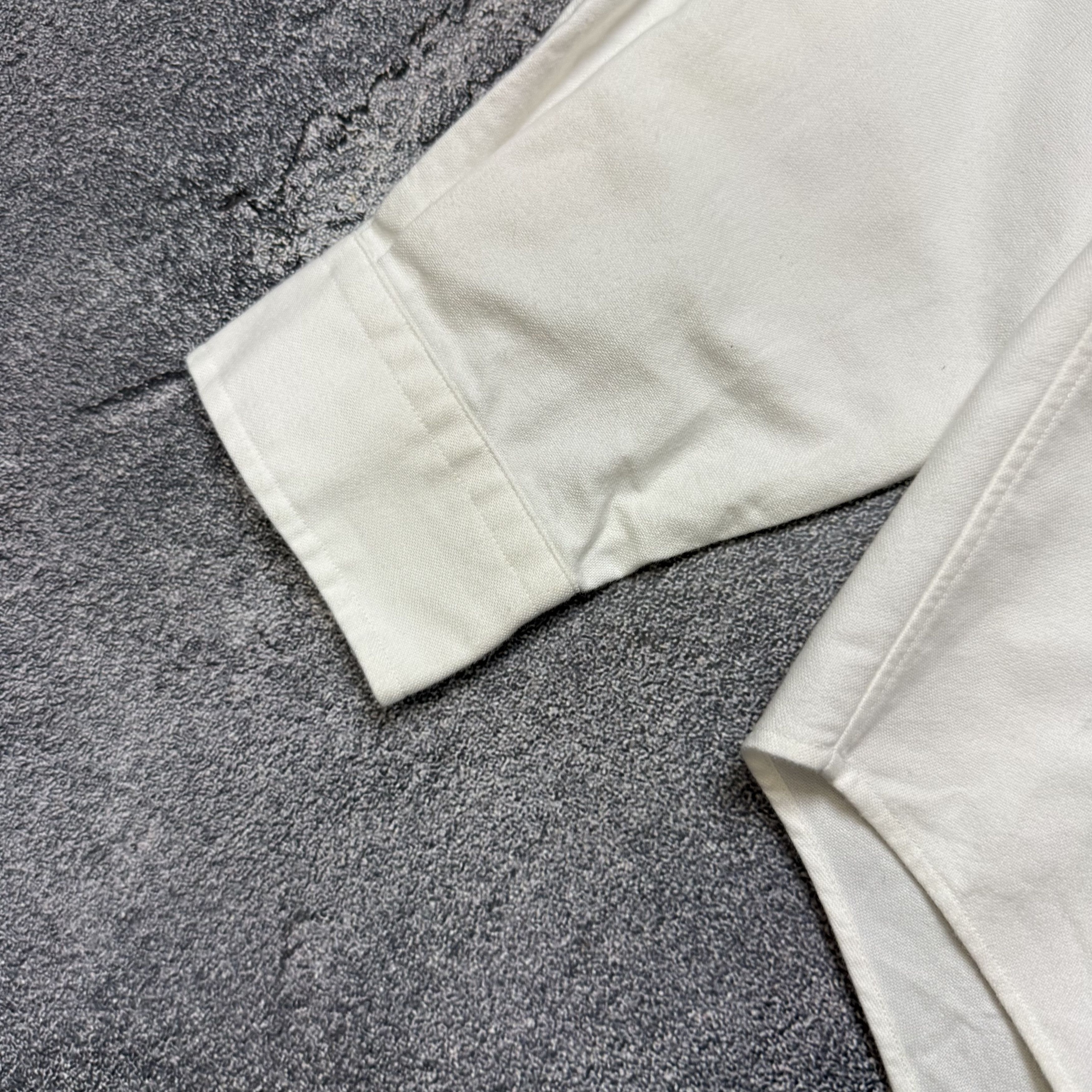 Polo Ralph Lauren Classic Polo Ralph Lauren White Shirt Long Sleeve Casual Size US M / EU 48-50 / 2 - 5 Thumbnail