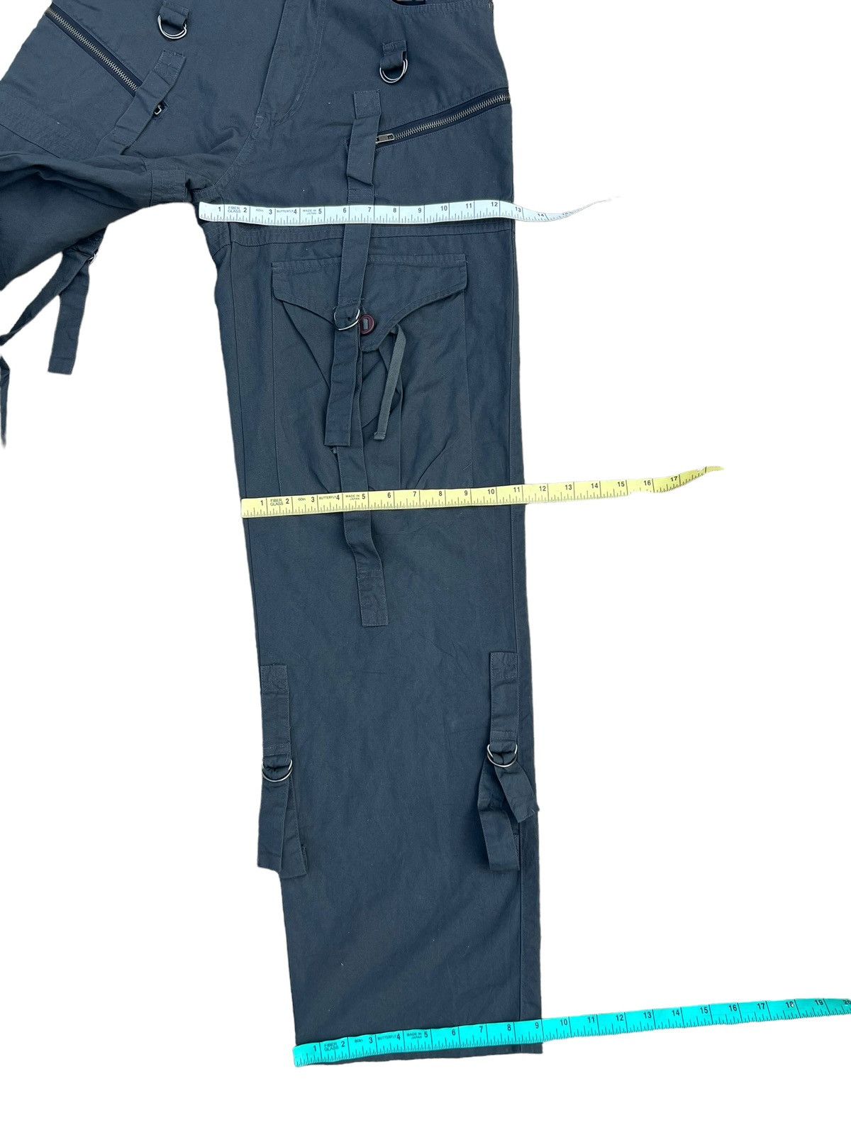 Vintage Japan SAUVER Wide Bondage Tactical Parachute Cargo Size US 30 / EU 46 - 4 Thumbnail