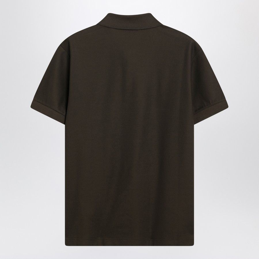 Burberry o1d2blof0226 Cotton Polo Shirt in Dark Green Size US M / EU 48-50 / 2 - 2 Thumbnail