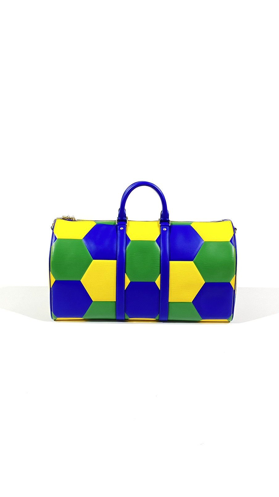 Louis Vuitton × NBA Louis Vuitton X FIFA World Cup Brazil 1 of 1 Duffel Keepall Size ONE SIZE - 2 Thumbnail