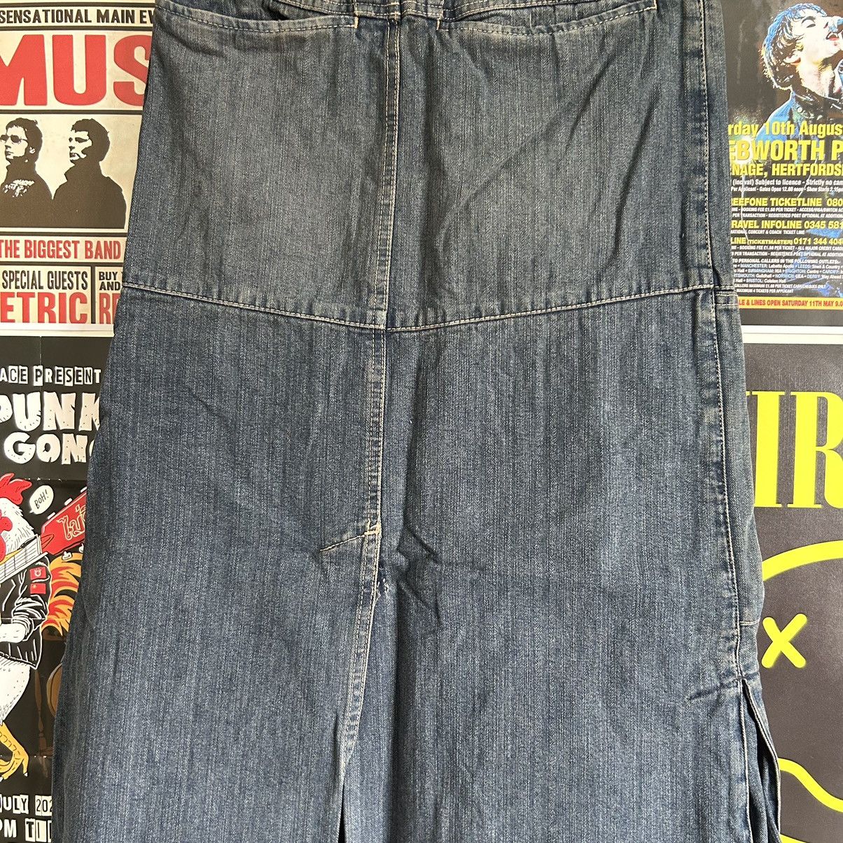 Vintage Sisley Denim Maxi Skirt