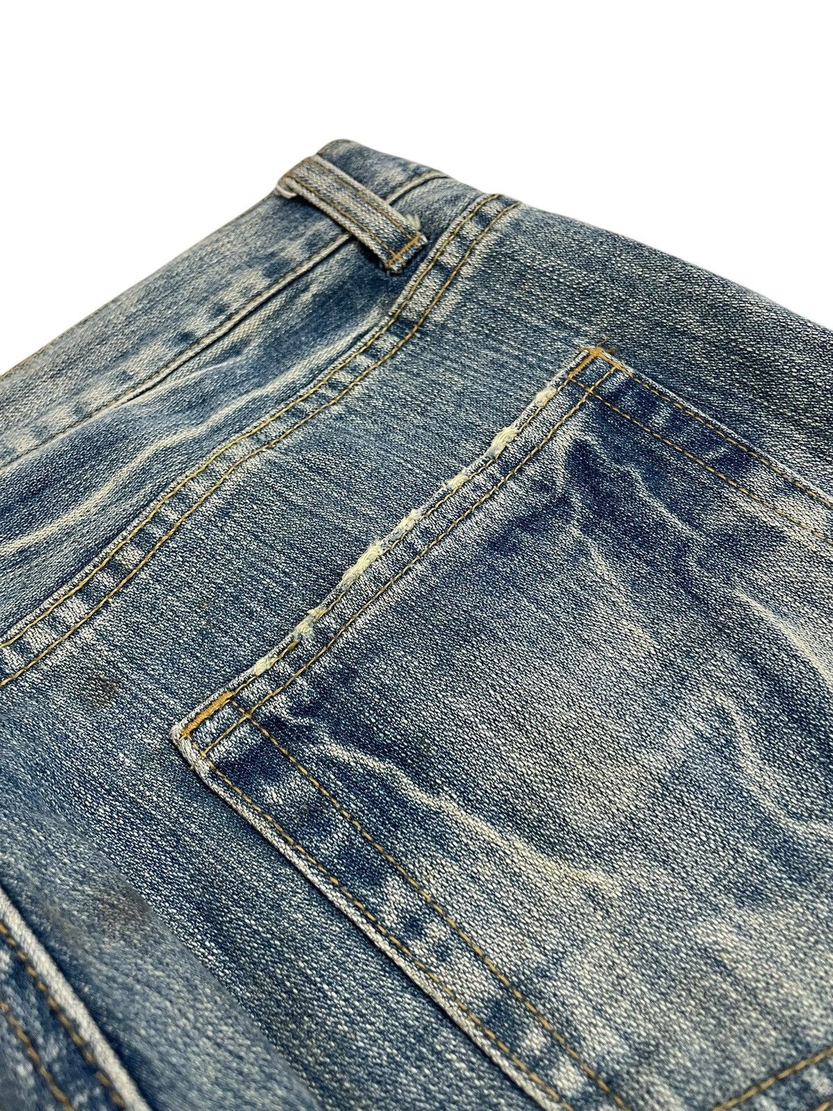 Hysteric Glamour Vision of Japan Embroidery Tiger Karakuri Gumu Design Size US 31 - 24 Thumbnail