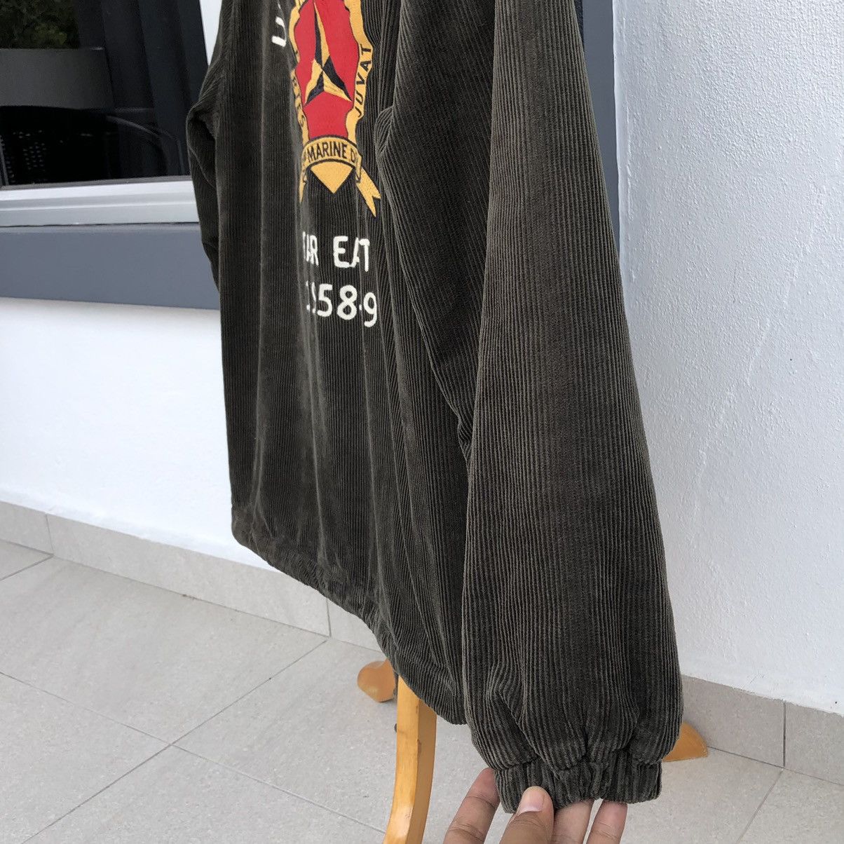 Vintage VTG Houston US Marine Corps Military Conduray Coach Jacket Size US XL / EU 56 / 4 - 18 Thumbnail