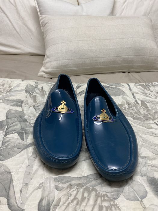 vivienne westwood rubber orb mocassins