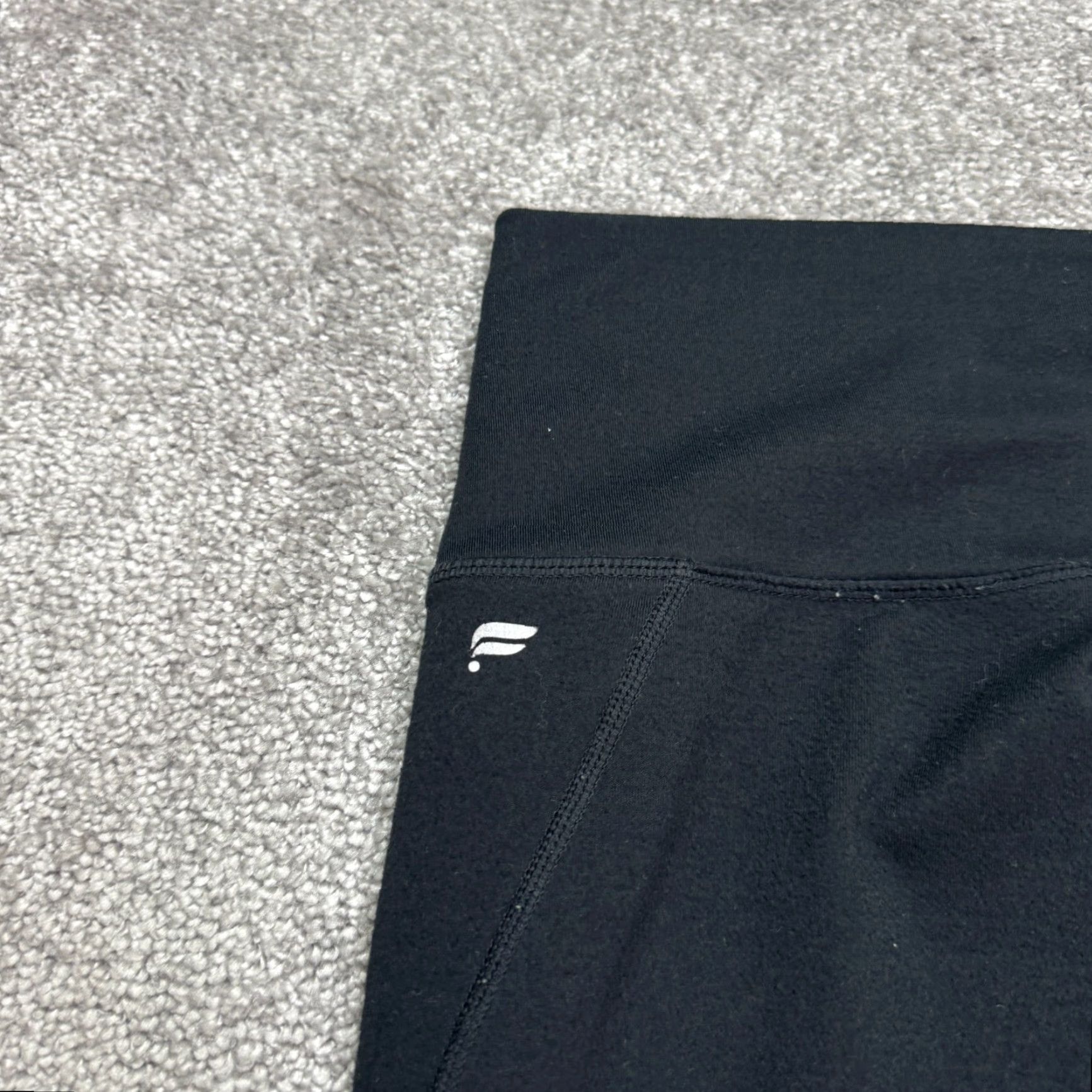 Fabletics VINTAGE Powerhold By Fabletics Ankle Compression Leggings Womens 26x26 Black High Rise 26 Black Activewear Leggings Womens Mens? Size 26" / US 2 / IT 38 - 3 Thumbnail