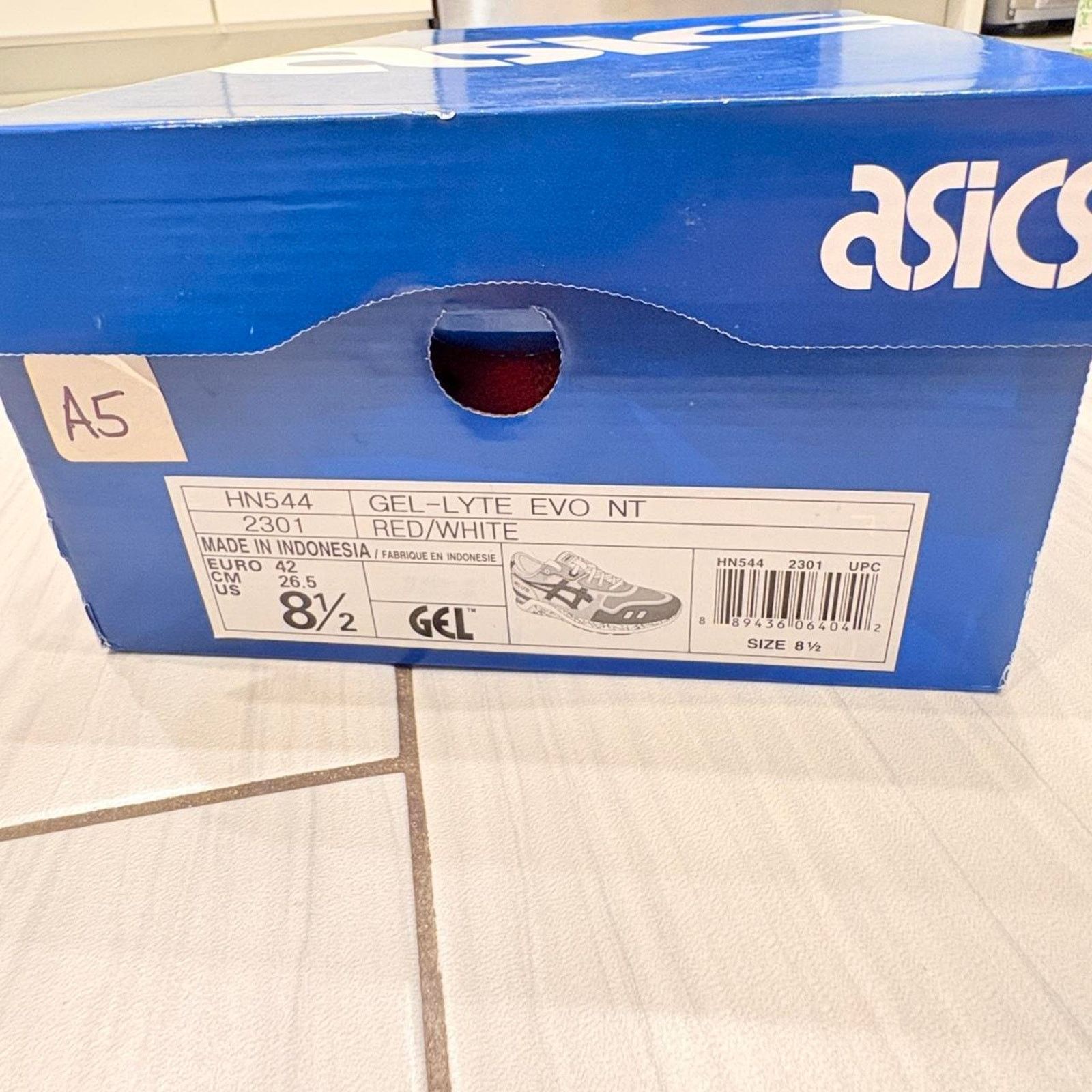 Asics Asics Gel Lyte 2301 Red White Size US 8.5 / EU 41-42 - 6 Thumbnail