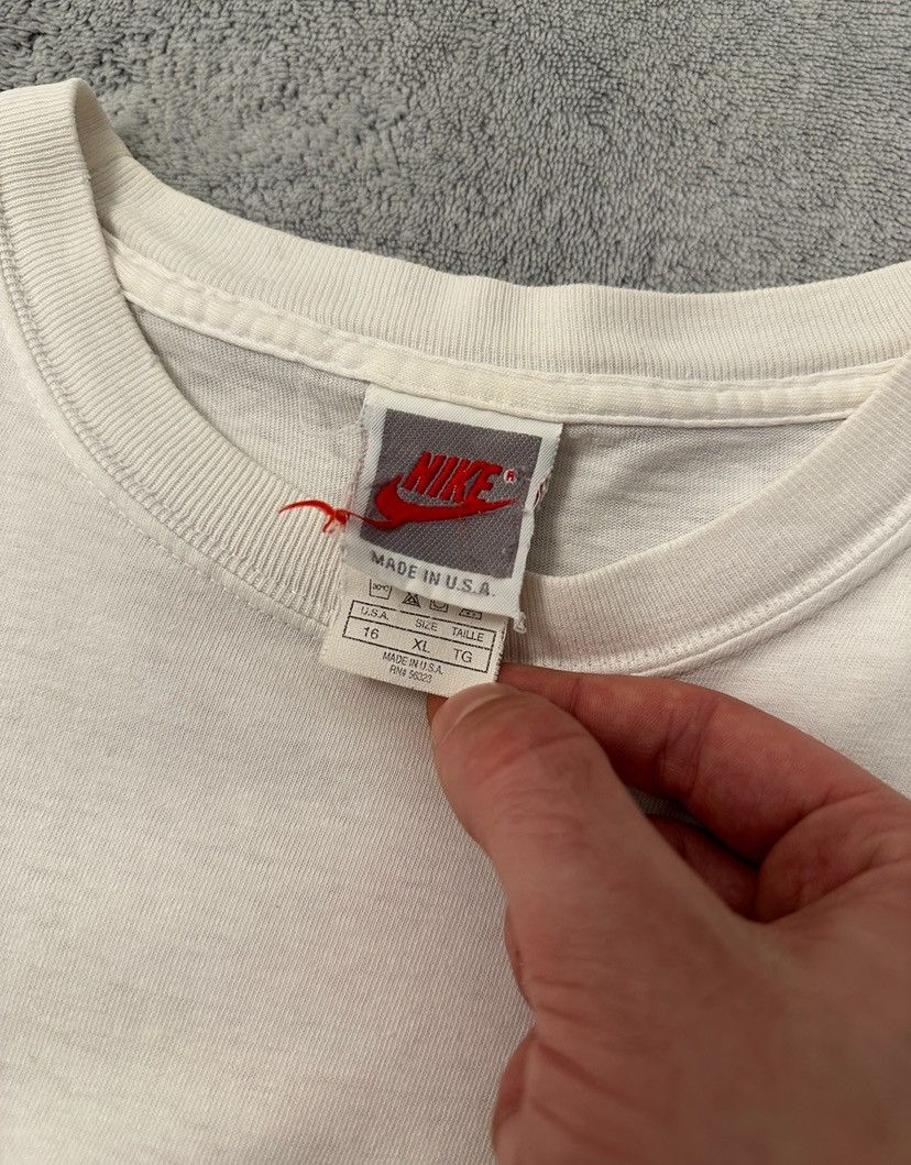 Nike Vintage nike tshirt made in usa Size US XL / EU 56 / 4 - 3 Thumbnail