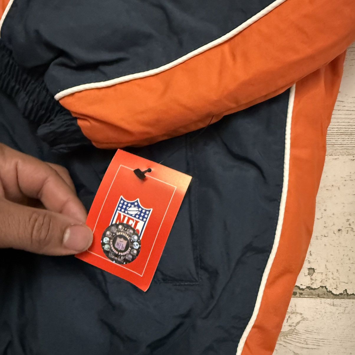 Other NWT NFL Chicago Bears Full Zip Puffer Jacket Hoodie Large Size US L / EU 52-54 / 3 - 12 Thumbnail
