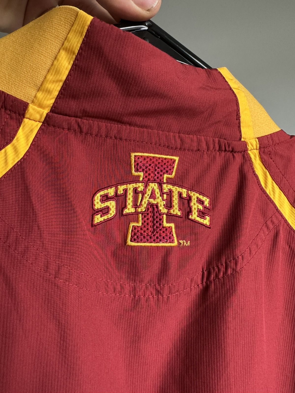 Nike Iowa State Team/Staff Exclusive Nike Full-Zip All-Weather Size US L / EU 52-54 / 3 - 3 Thumbnail