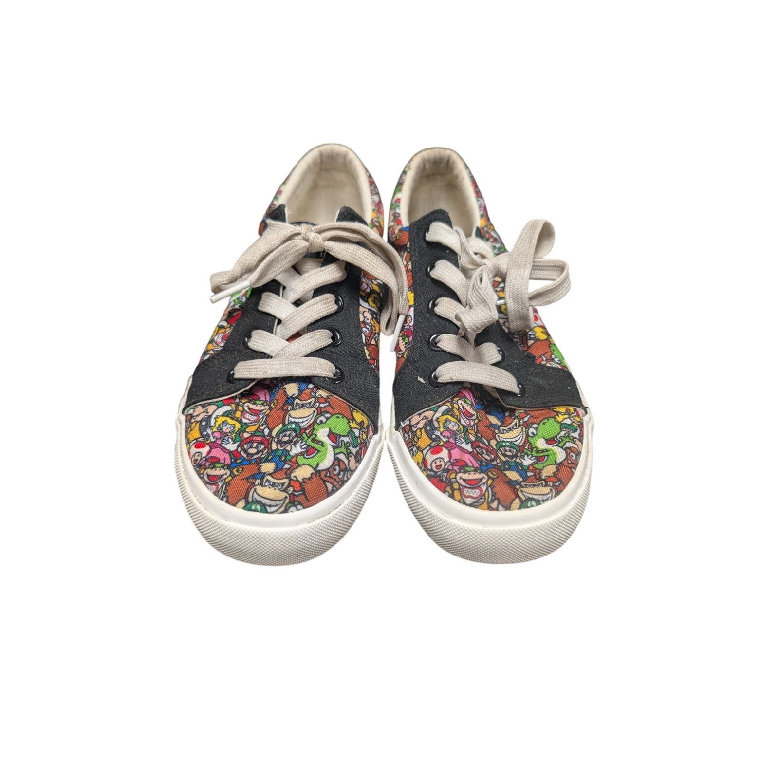 Nintendo Ground Up Youth Size 5 Super Mario Bros Lace-up Sneakers Size US 6.5 / IT 36.5 - 1 Thumbnail