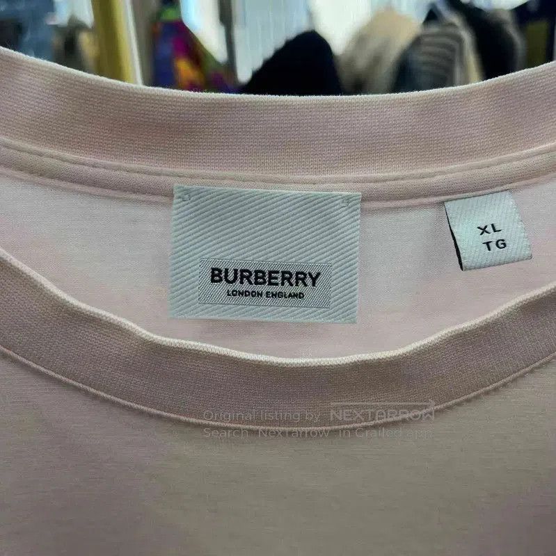 Burberry Burberry Pink Women's T-Shirt. Size XL / US 12-14 / IT 48-50 - 3 Thumbnail
