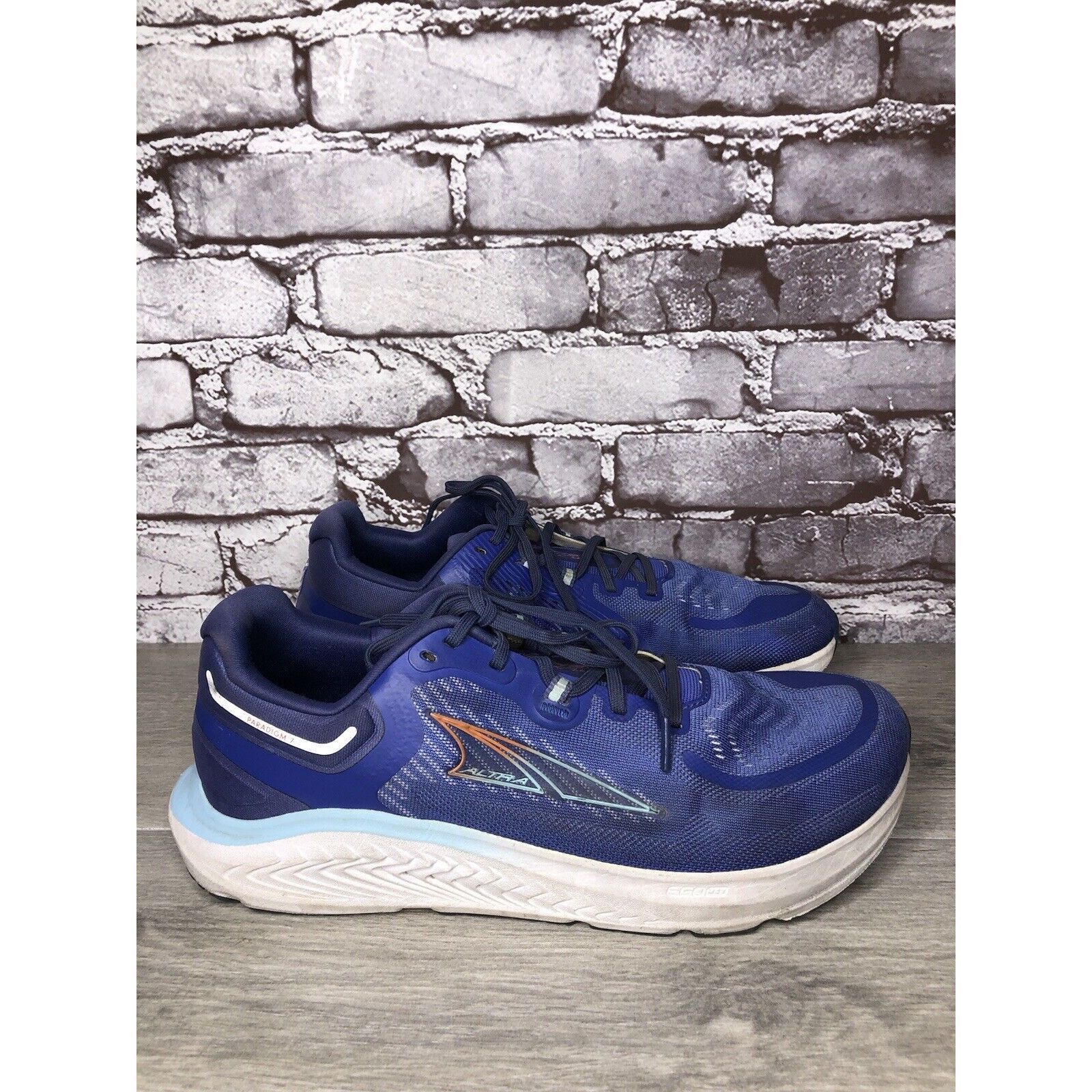 Altra Altra Paradigm 7 Blue Athletic Lace Running Shoes Men Sz 10M Size US 10 / EU 43 - 21 Thumbnail