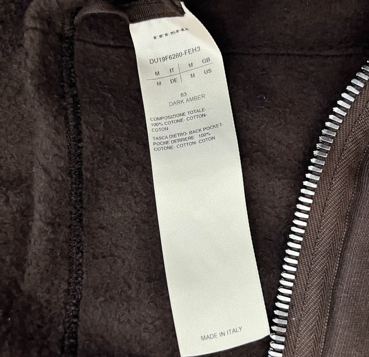 Rick Owens Rick Owens DRKSHDW Full-Zip Hoodie Size US M / EU 48-50 / 2 - 4 Thumbnail