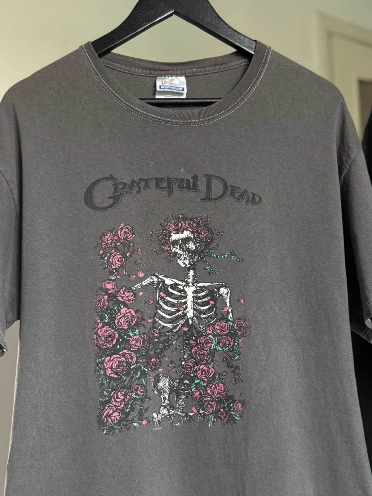 Grateful Dead VTG 2006 Greatful Dead Roses Skeleton Tee Size US L / EU 52-54 / 3 - 2 Thumbnail