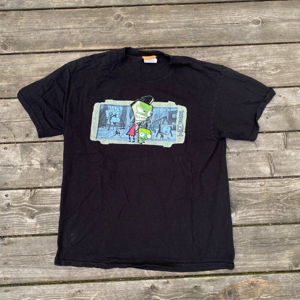 Nickelodeon × Vintage Vintage 2003 Nickelodeon Invader Zim TV Show Promo Shirt La Size US L / EU 52-54 / 3 - 2 Thumbnail