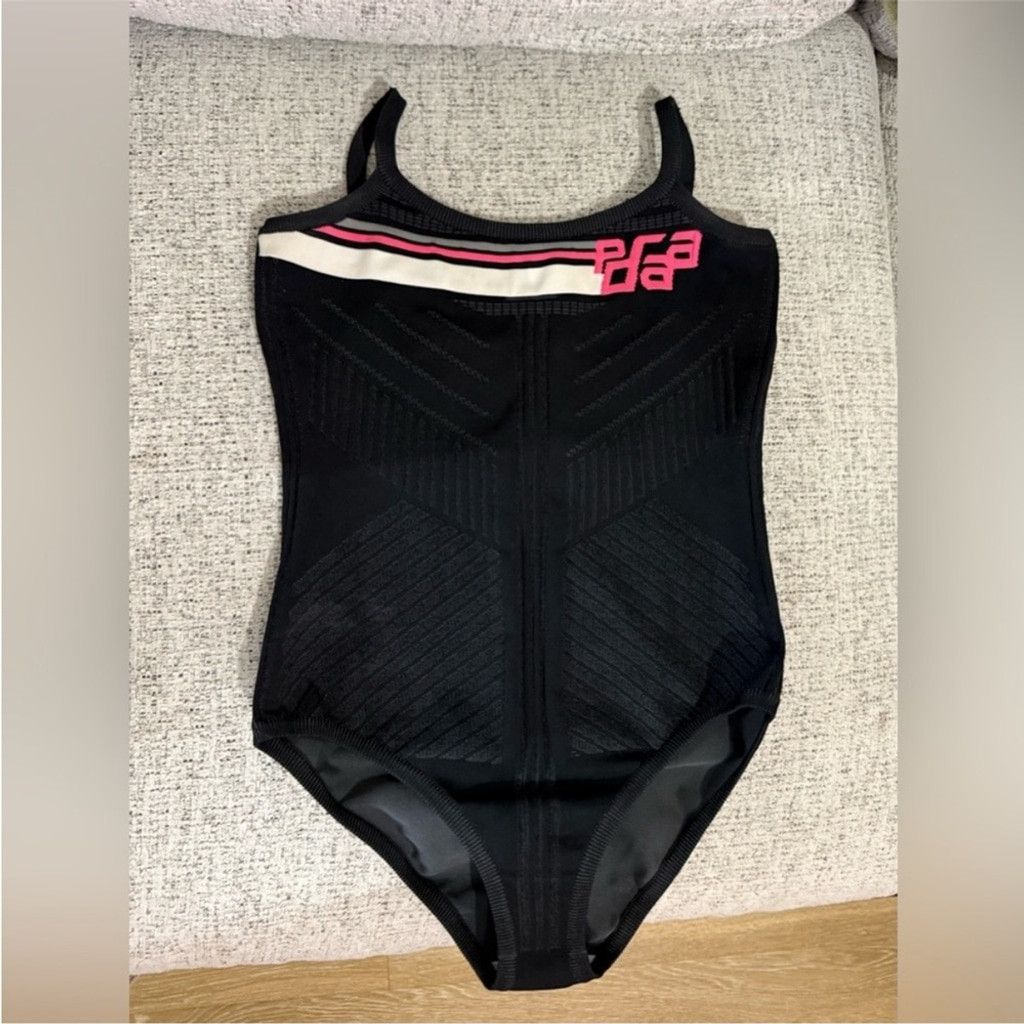 Prada Prada technical race one piece bikini bodysuit / swimsuit Size S / US 4 / IT 40 - 1 Thumbnail