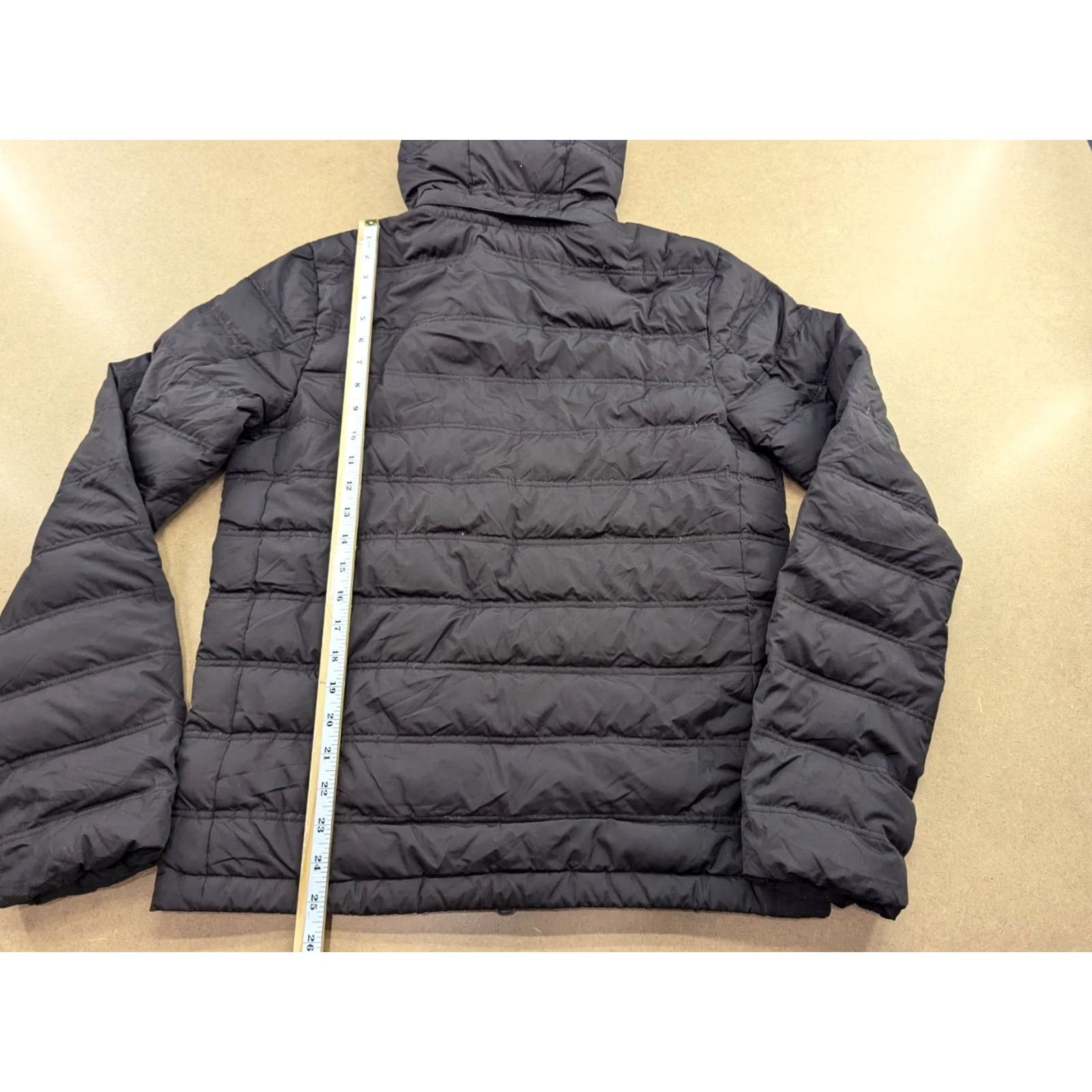 Vintage Ciesse Piumini Down Fill 800 Puffer Jacket Womens Jersey Brown 46 Long Zip Hooded Reversible Casual Outdoor Size L / US 10 / IT 46 - 6 Thumbnail