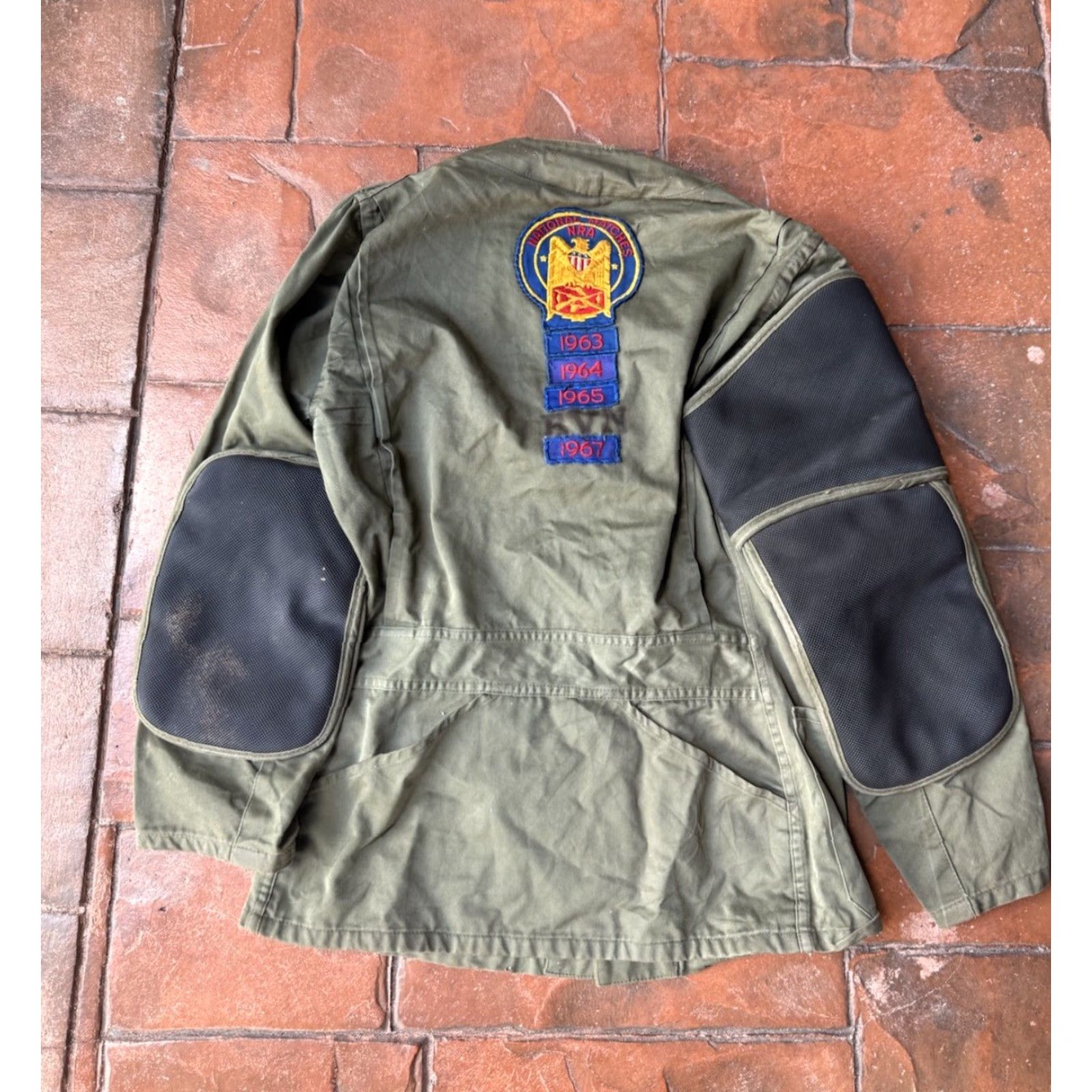 Imperial VINTAGE 50s 10X Imperial NRA Jacket Men’s 36 Army Twill Tactical Shooting Jacket Size US XXS / EU 40 - 3 Thumbnail