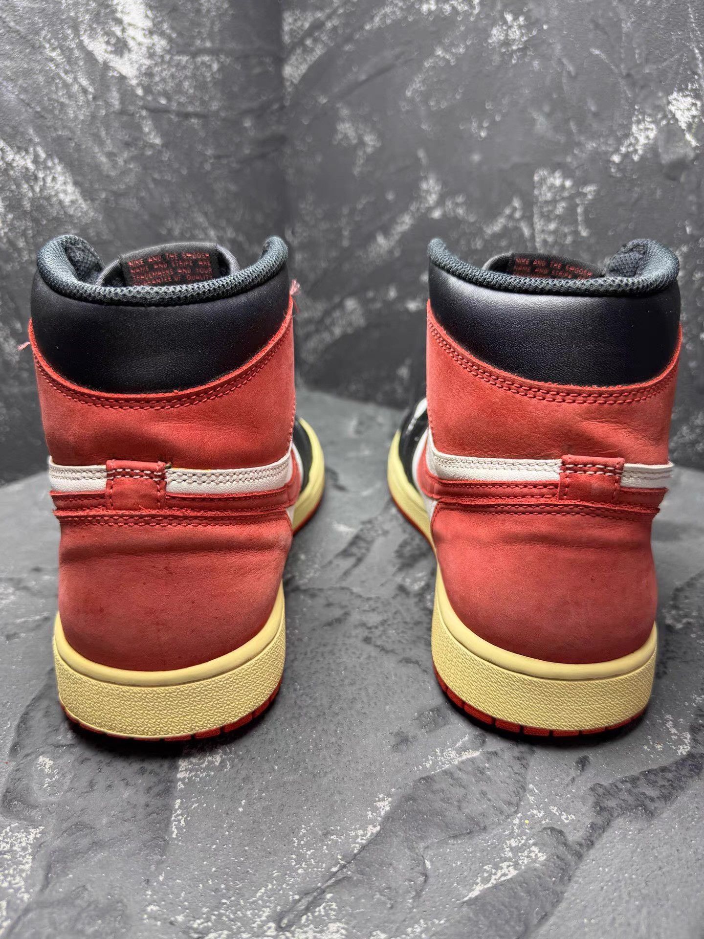 Nike Air Jordan 1 Six Championships Black & Red Q10 Size US 9.5 / EU 42-43 - 6 Thumbnail