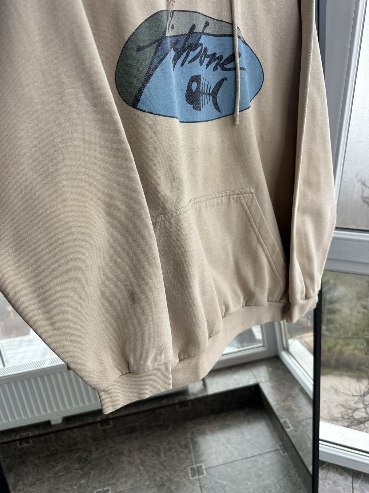 Other Vintage Fishbone Streetwear 90s Beige Hoodie Sz M Size US M / EU 48-50 / 2 - 6 Thumbnail