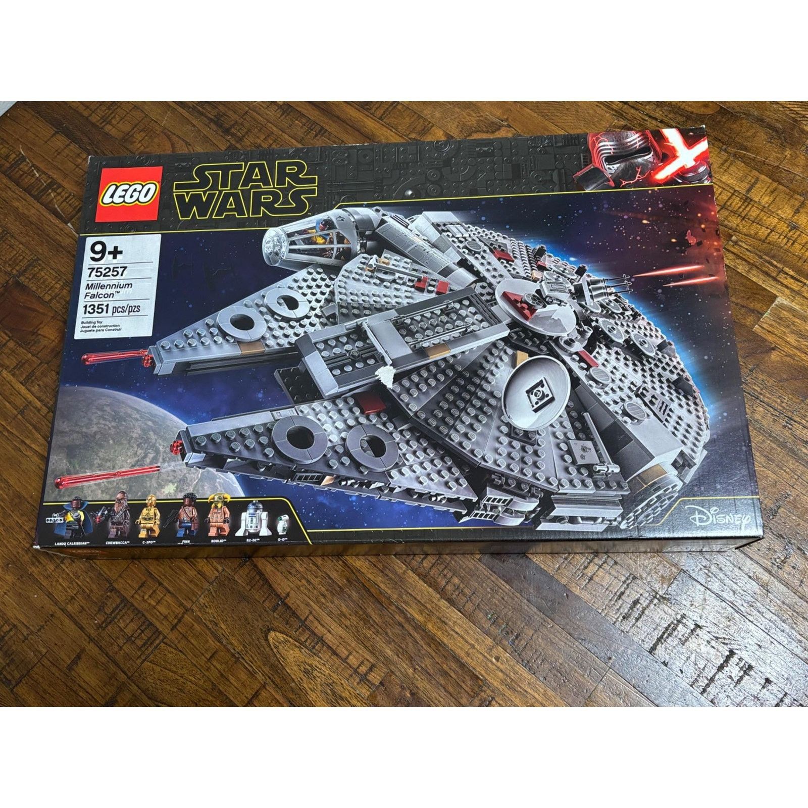 LEGO Star Wars Millennium Falcon 75257 Building Set Starship