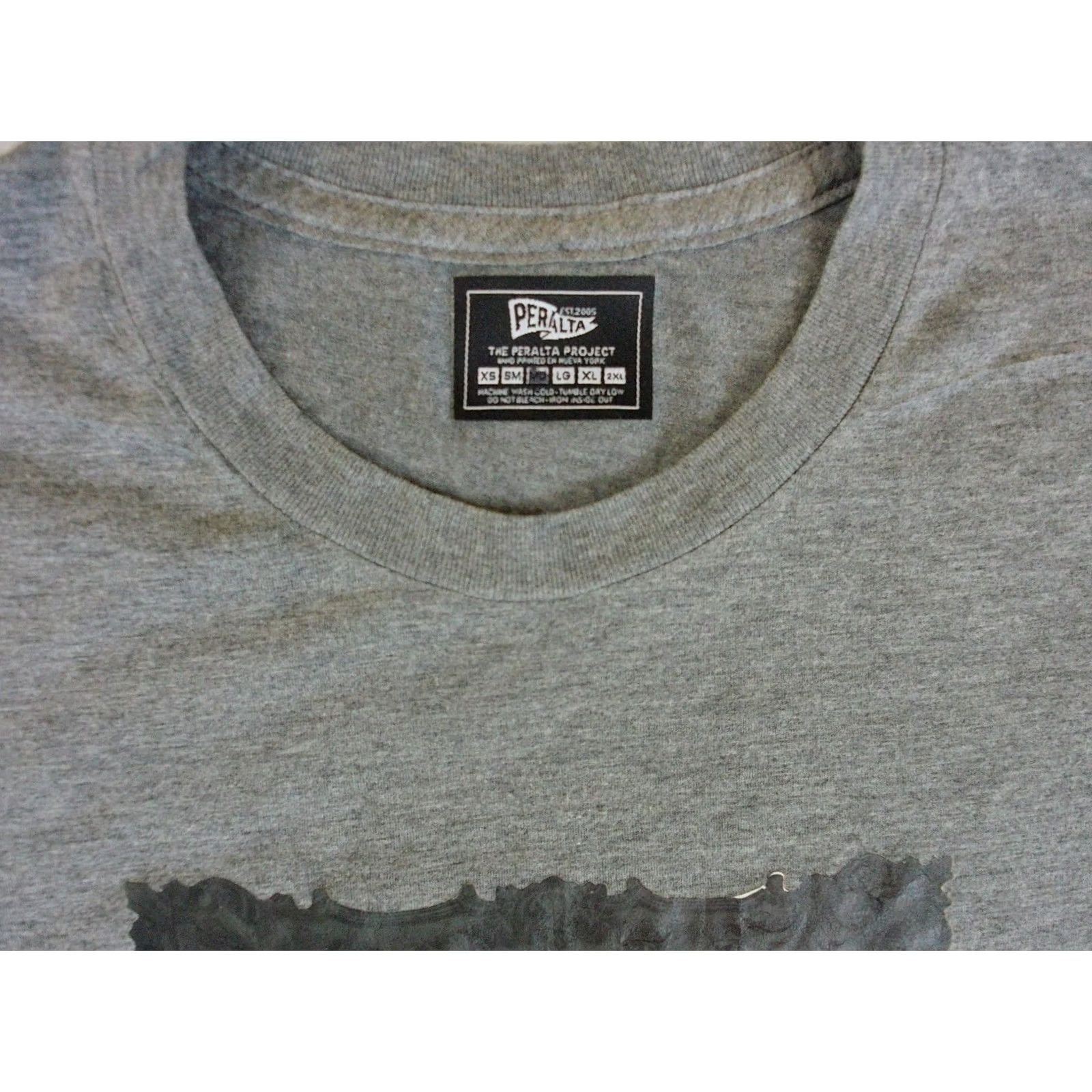 Etro Nike M. Tony Peralta Art T Shirt Mens M Gray Cotton/Polyester Short Sleeve Crew Neck Hip Hop 2020s Slim Fits The Peralta Project Size US M / EU 48-50 / 2 - 4 Thumbnail