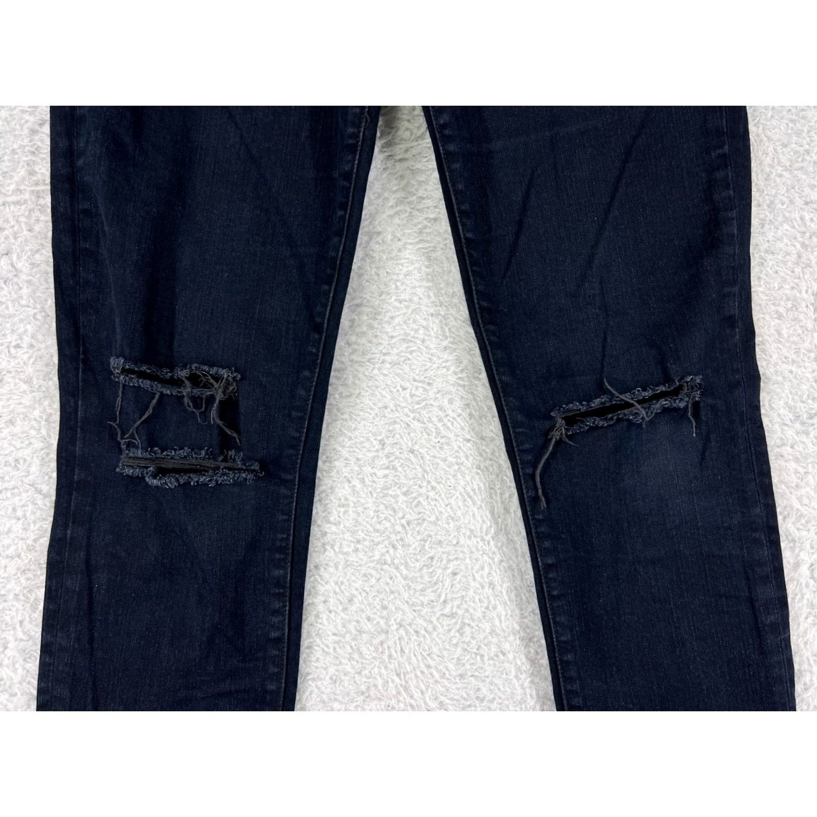J Brand JBRAND Jeans Women's 28 Blue Denim Skinny Dark Wash Pants XS-XL (Regular) Women’s Regular Blue Jeans Skinny Size 28" / US 6 / IT 42 - 7 Thumbnail