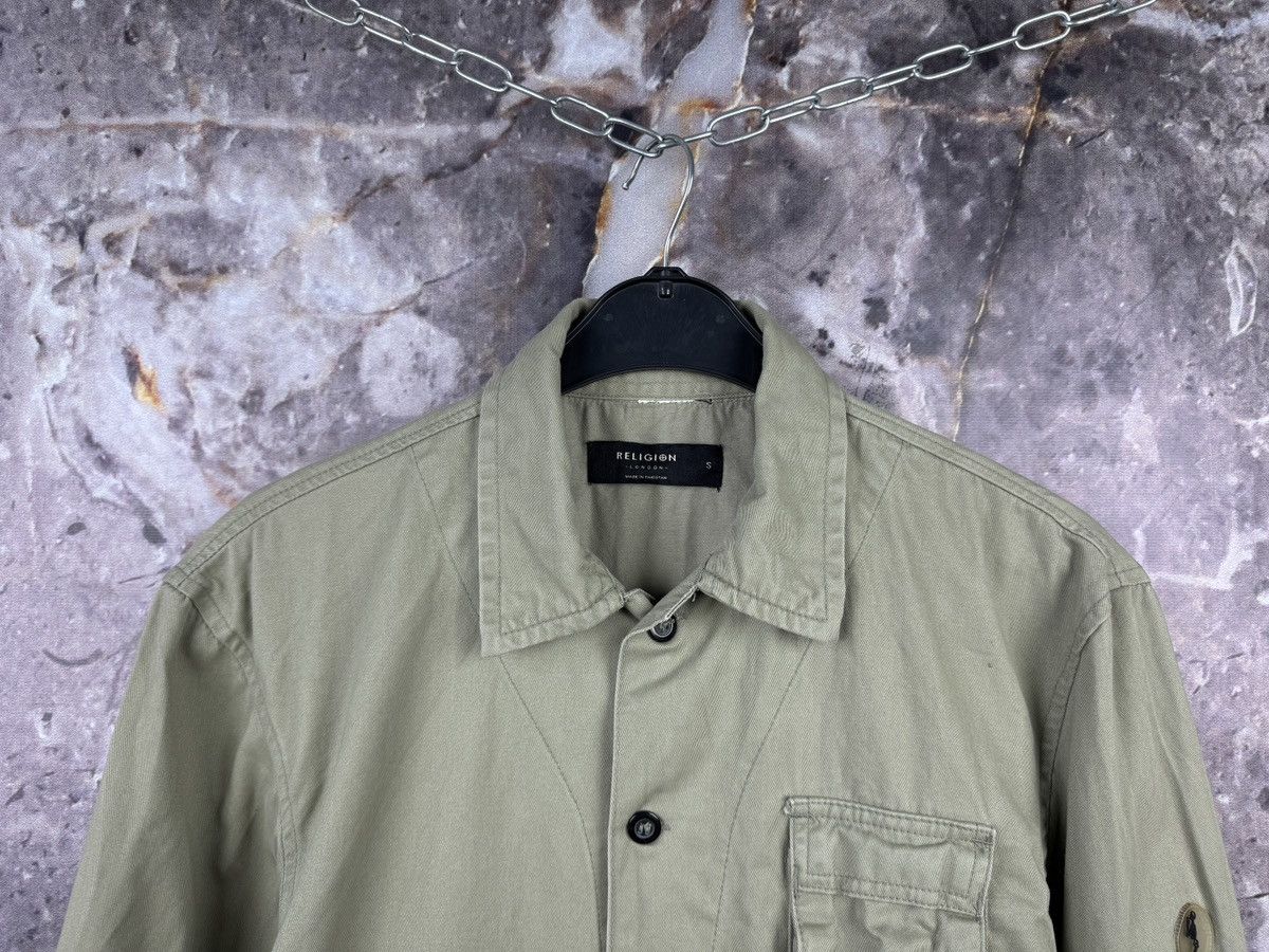 Other Religion Utility Overshirt Jacket Khaki Button Up Military Size US S / EU 44-46 / 1 - 2 Thumbnail